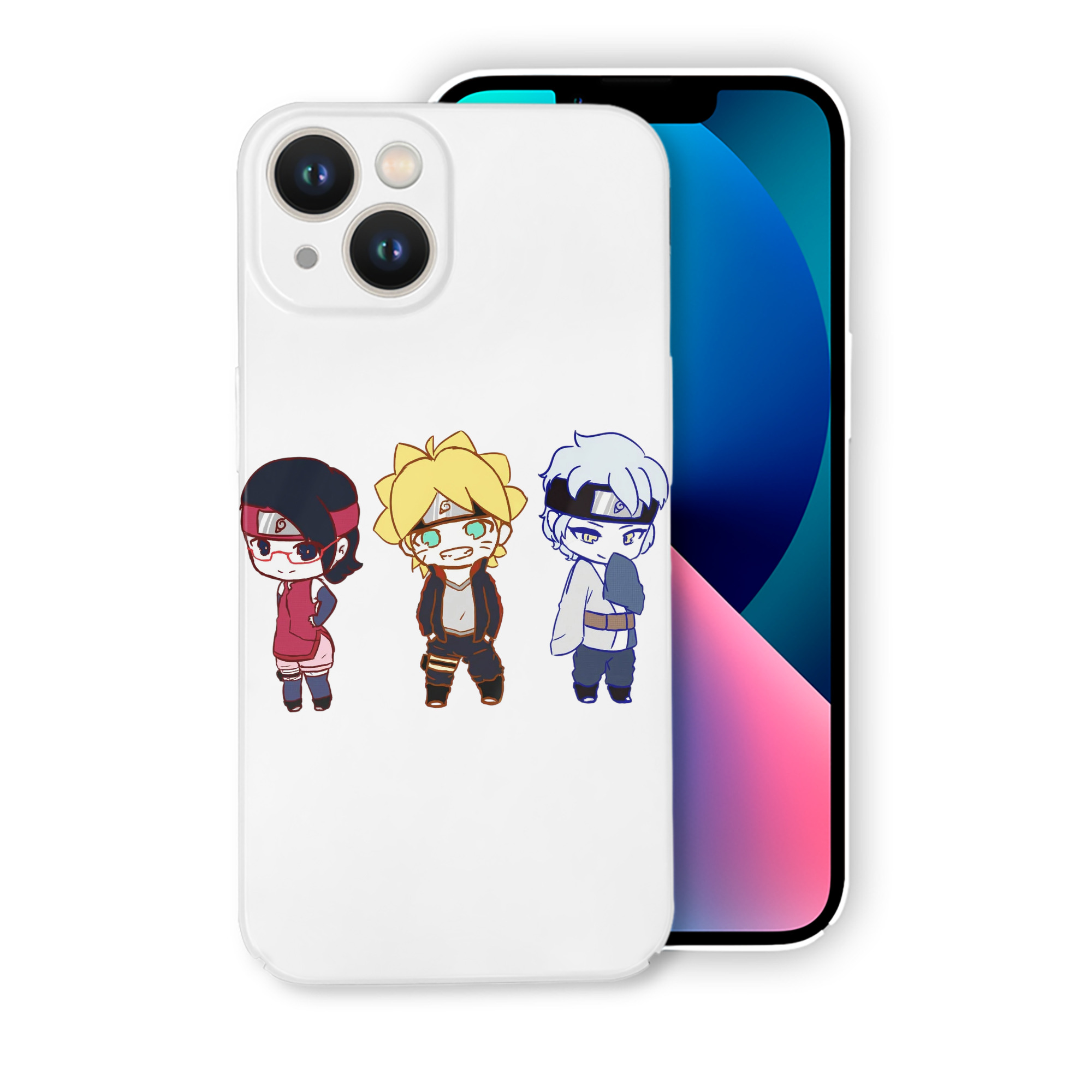 （画像用） NARUTO -ナルト- うずまき ボルト Uzumaki Boruto 【iPhone 14シリーズ対応】ハードケース