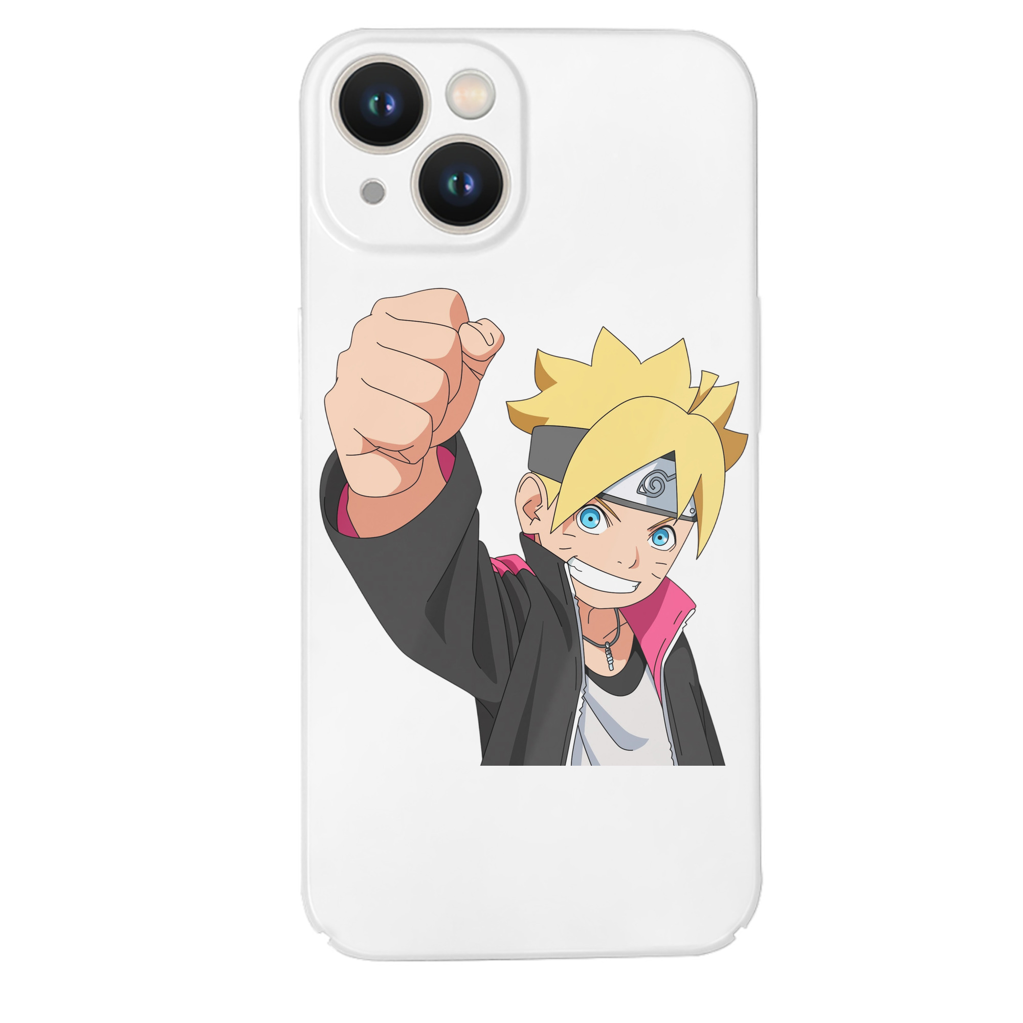 （画像用） NARUTO -ナルト- うずまき ボルト Uzumaki Boruto 【iPhone 14シリーズ対応】ハードケース