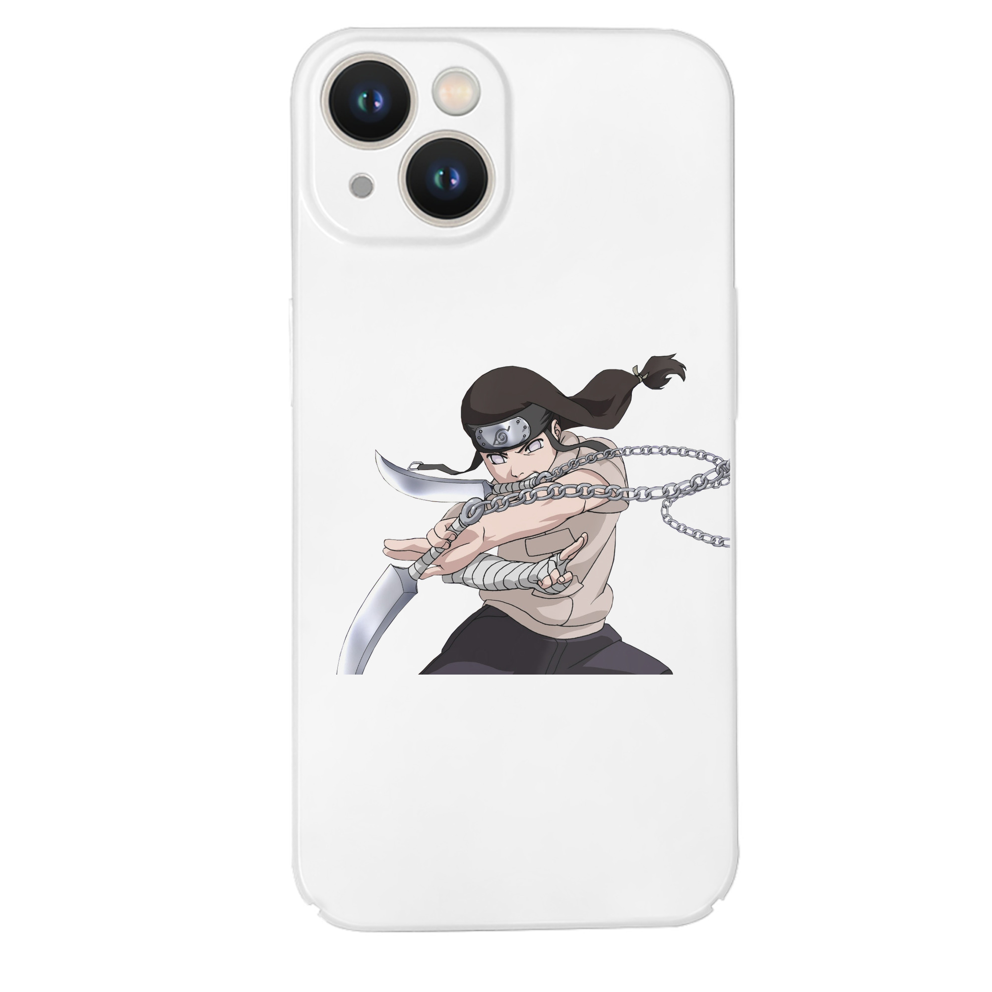 （画像用） NARUTO -ナルト- 日向ネジ Hyūga Neji 【iPhone 14シリーズ対応】ハードケース