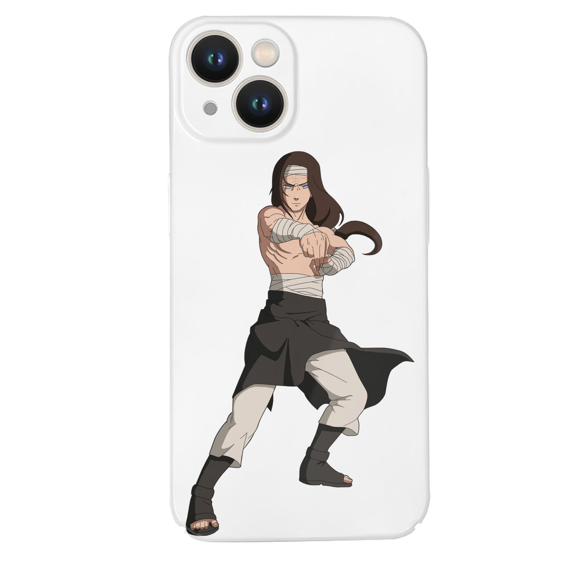 （画像用） NARUTO -ナルト- 日向ネジ Hyūga Neji 【iPhone 14シリーズ対応】ハードケース