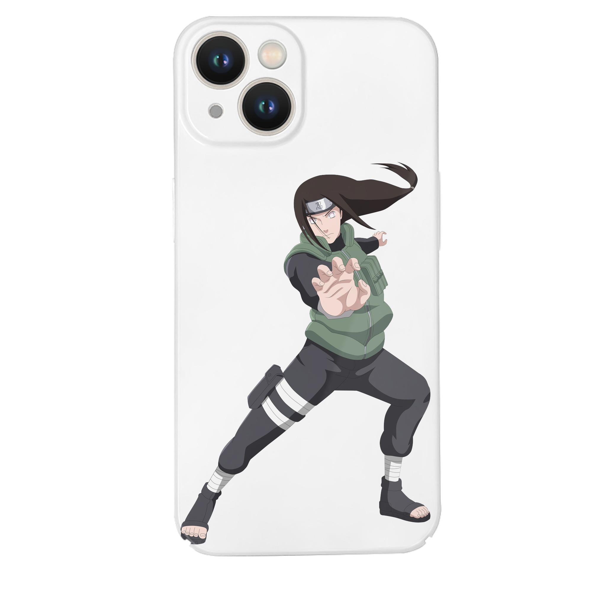 （画像用） NARUTO -ナルト- 日向ネジ Hyūga Neji 【iPhone 14シリーズ対応】ハードケース