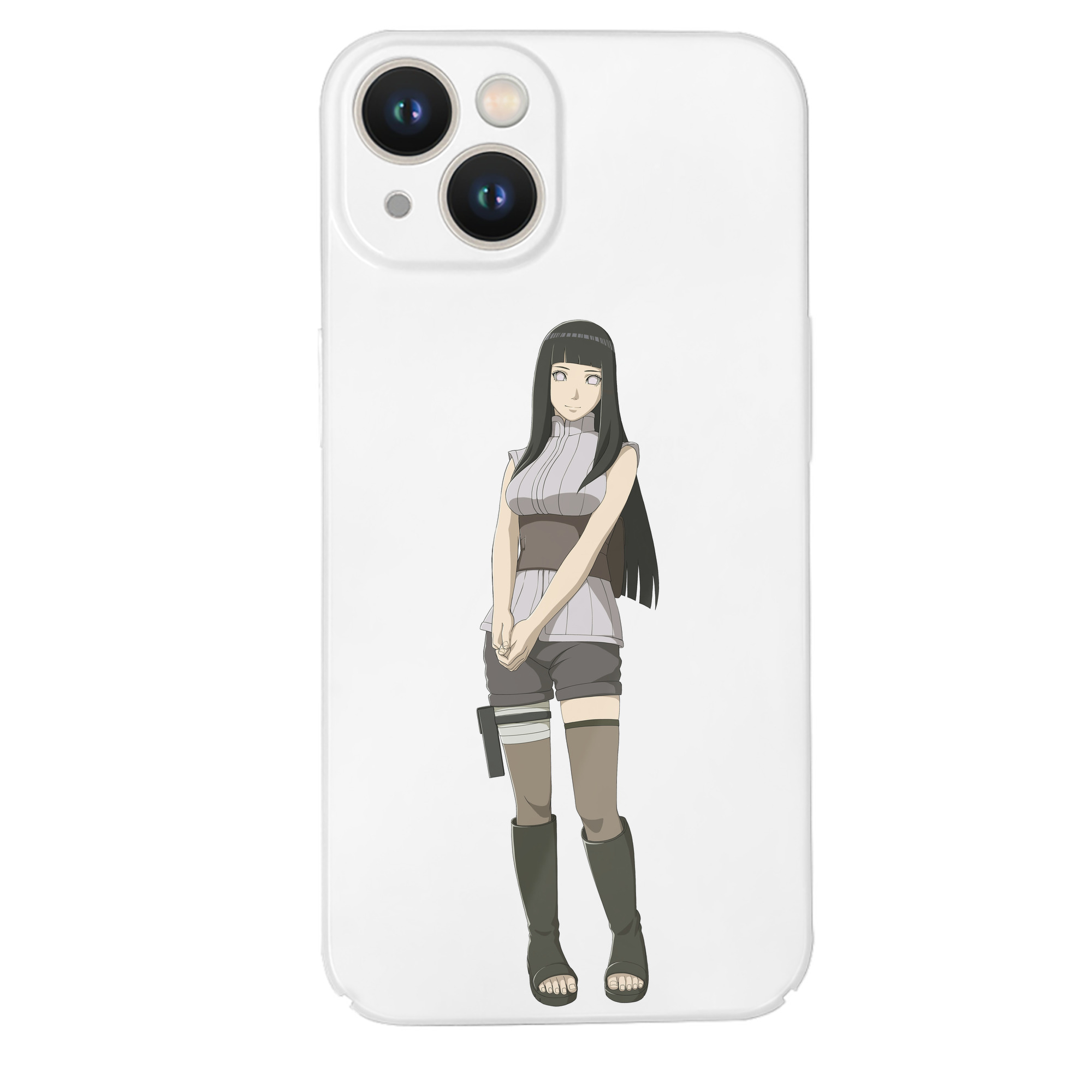 （画像用） NARUTO -ナルト- 日向ヒナタ Hyūga Hinata 【iPhone 14シリーズ対応】ハードケース