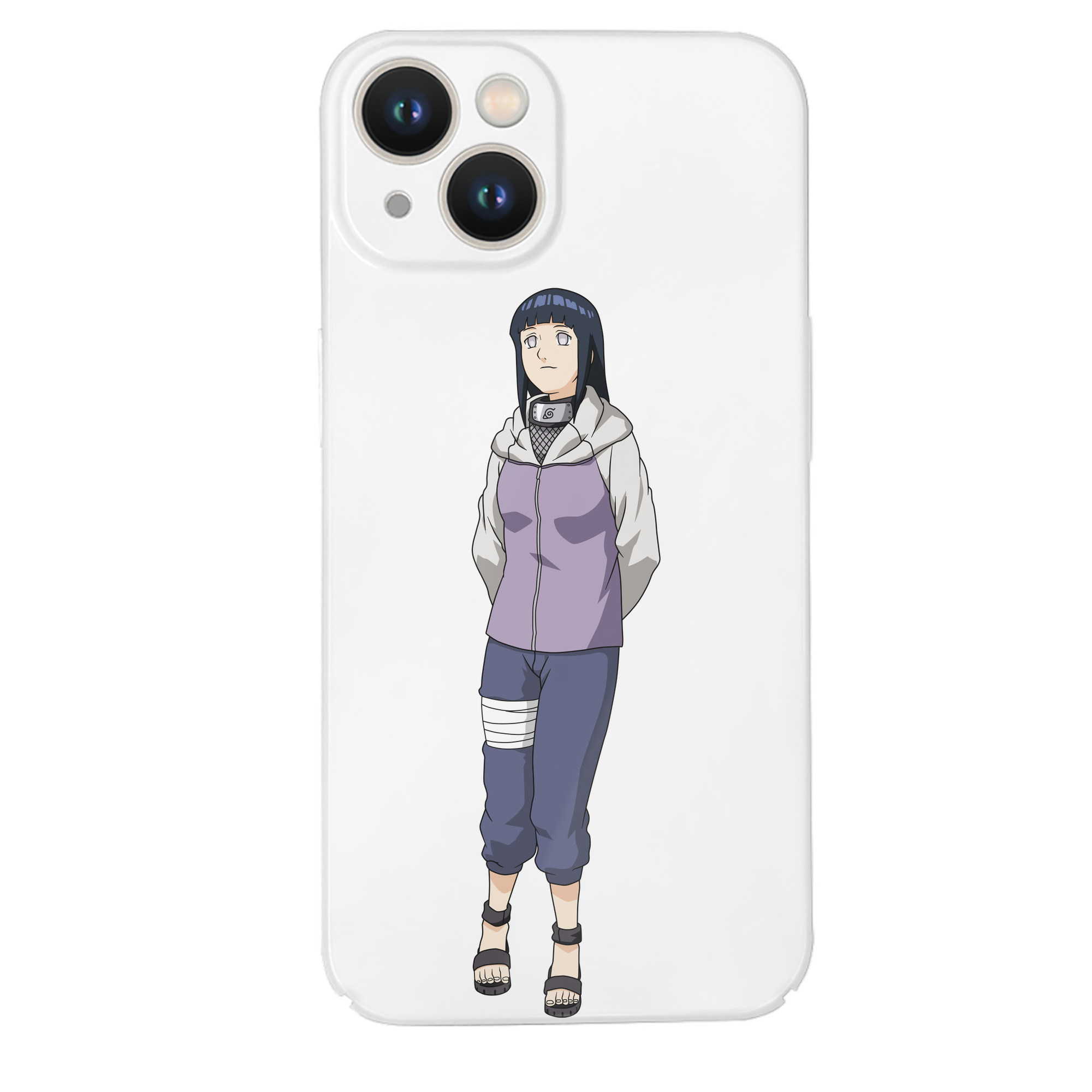 （画像用） NARUTO -ナルト- 日向ヒナタ Hyūga Hinata 【iPhone 14シリーズ対応】ハードケース