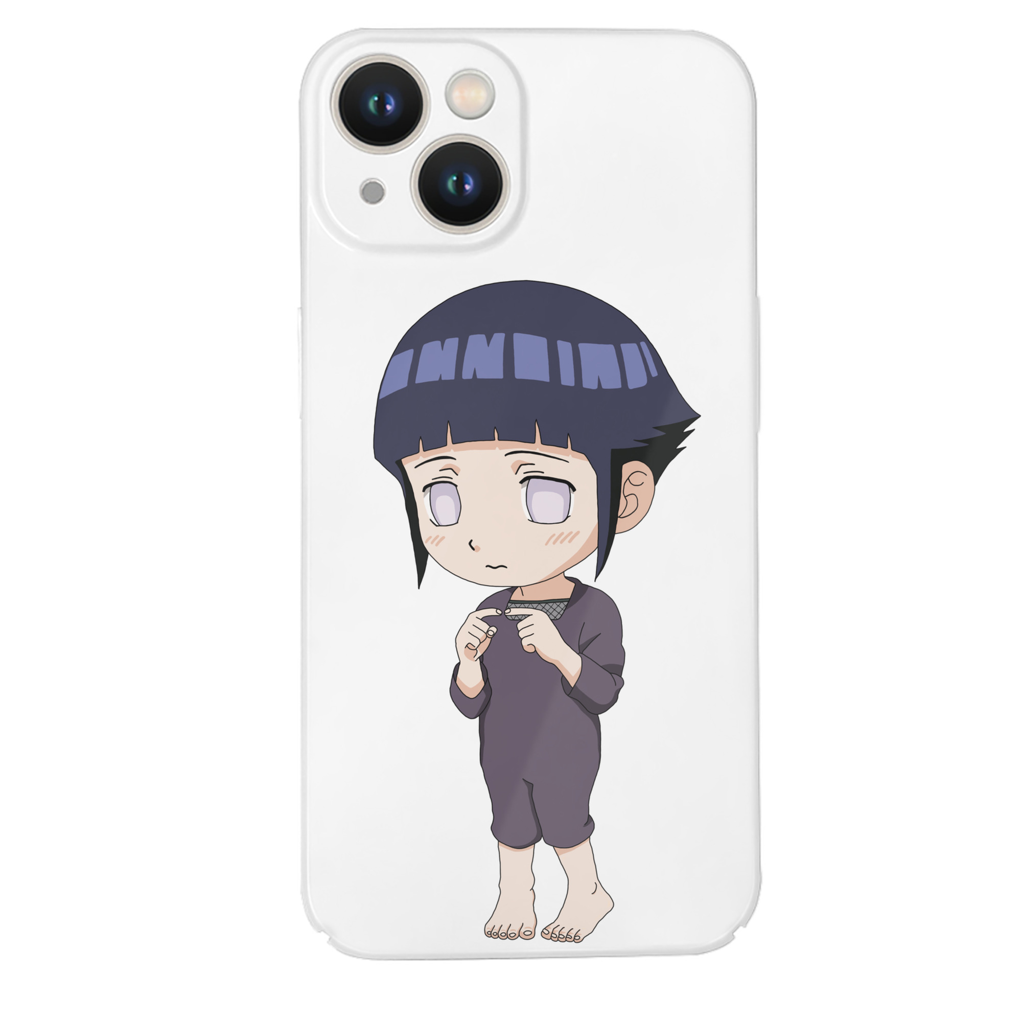 （画像用） NARUTO -ナルト- 日向ヒナタ Hyūga Hinata 【iPhone 14シリーズ対応】ハードケース