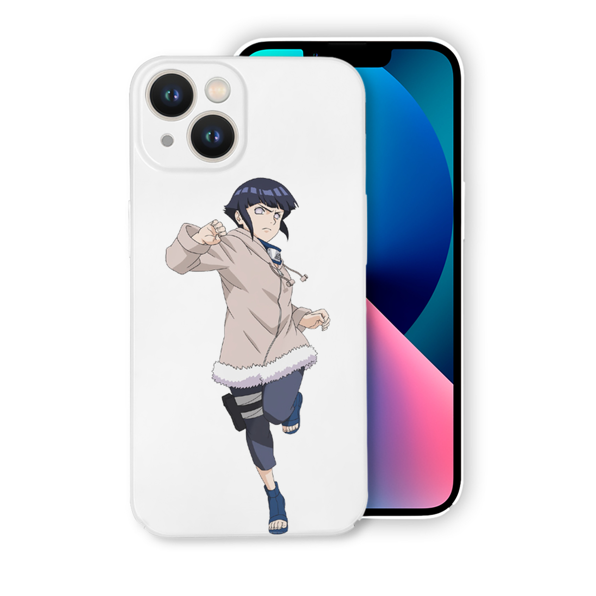 （画像用） NARUTO -ナルト- 日向ヒナタ Hyūga Hinata 【iPhone 14シリーズ対応】ハードケース