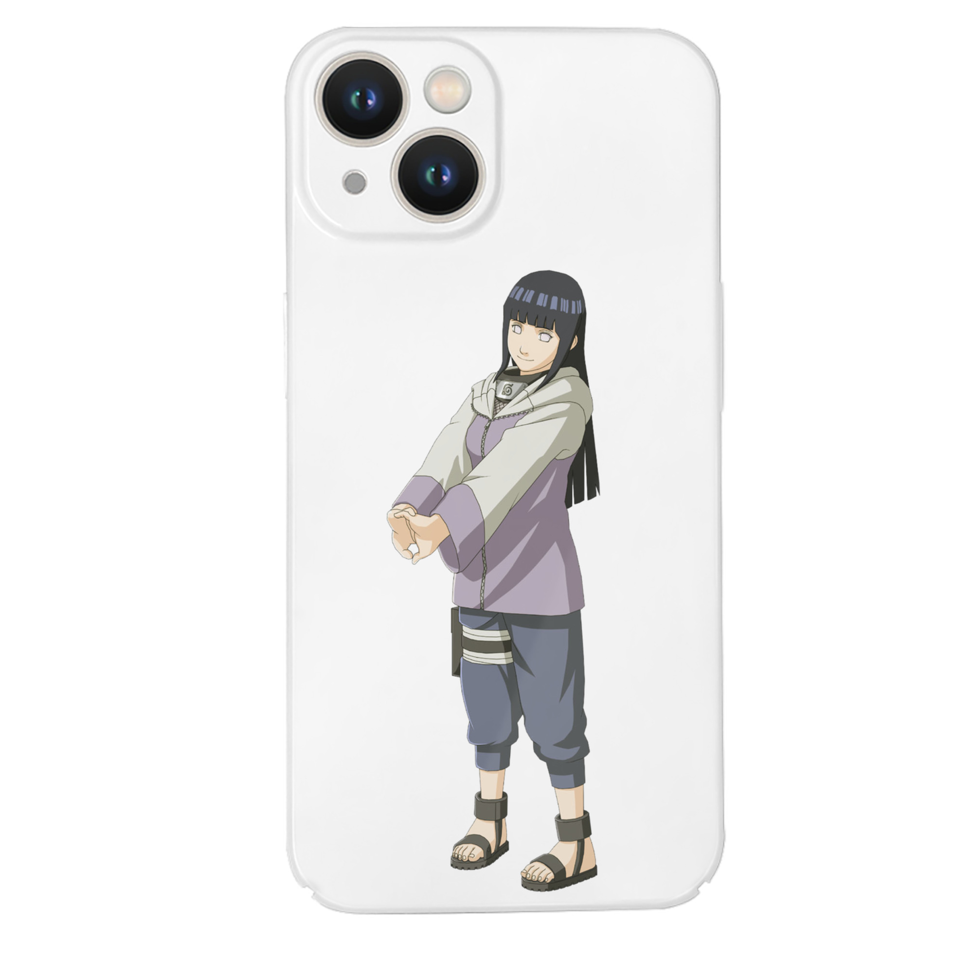 （画像用） NARUTO -ナルト- 日向ヒナタ Hyūga Hinata 【iPhone 14シリーズ対応】ハードケース