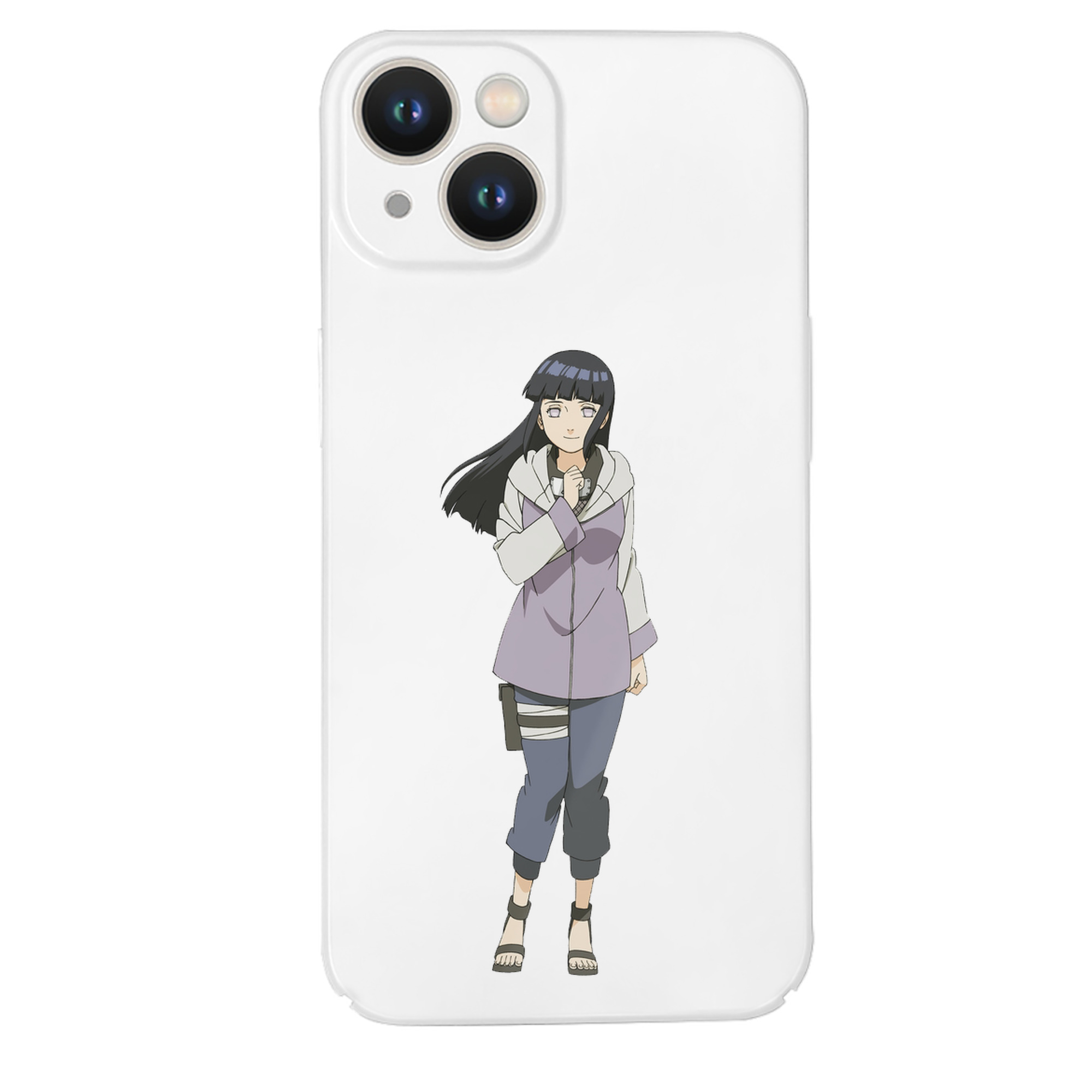 （画像用） NARUTO -ナルト- 日向ヒナタ Hyūga Hinata 【iPhone 14シリーズ対応】ハードケース