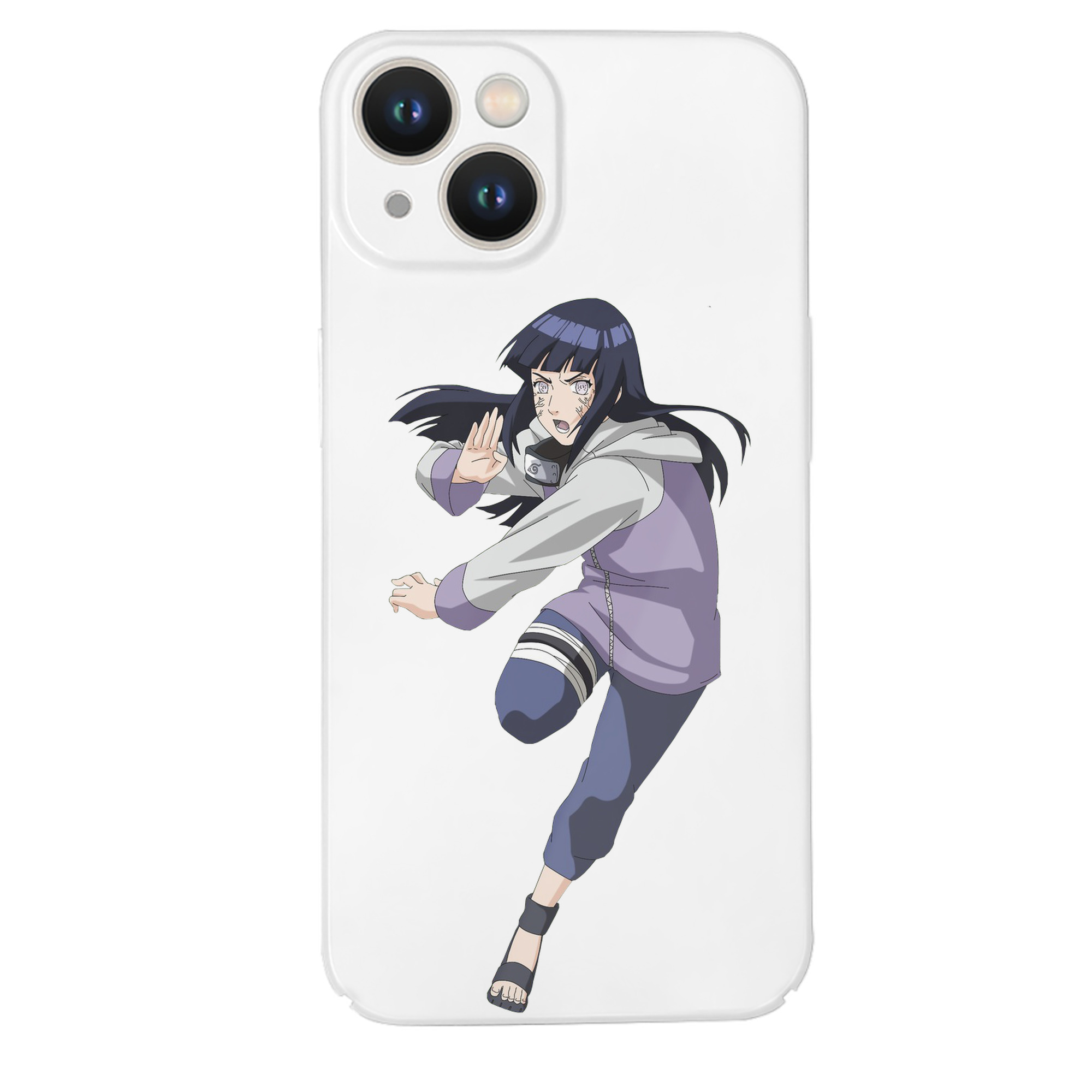 （画像用） NARUTO -ナルト- 日向ヒナタ Hyūga Hinata 【iPhone 14シリーズ対応】ハードケース