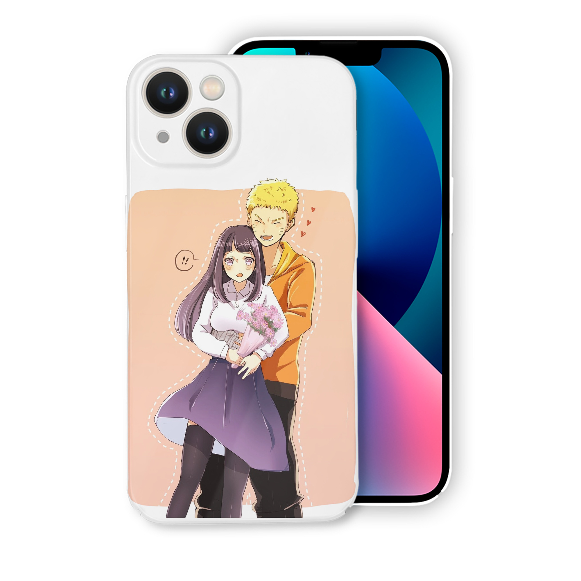 （画像用） NARUTO -ナルト- 日向ヒナタ Hyūga Hinata 【iPhone 14シリーズ対応】ハードケース
