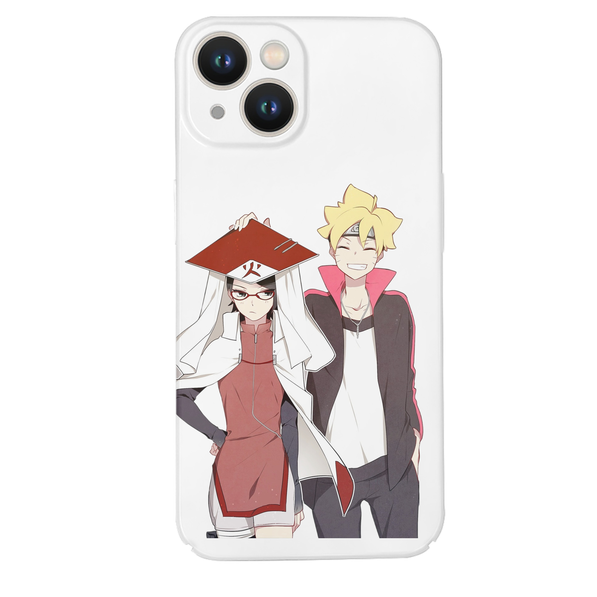 （画像用） NARUTO -ナルト- うちは サラダ Uchiha Sarada 【iPhone 14シリーズ対応】ハードケース