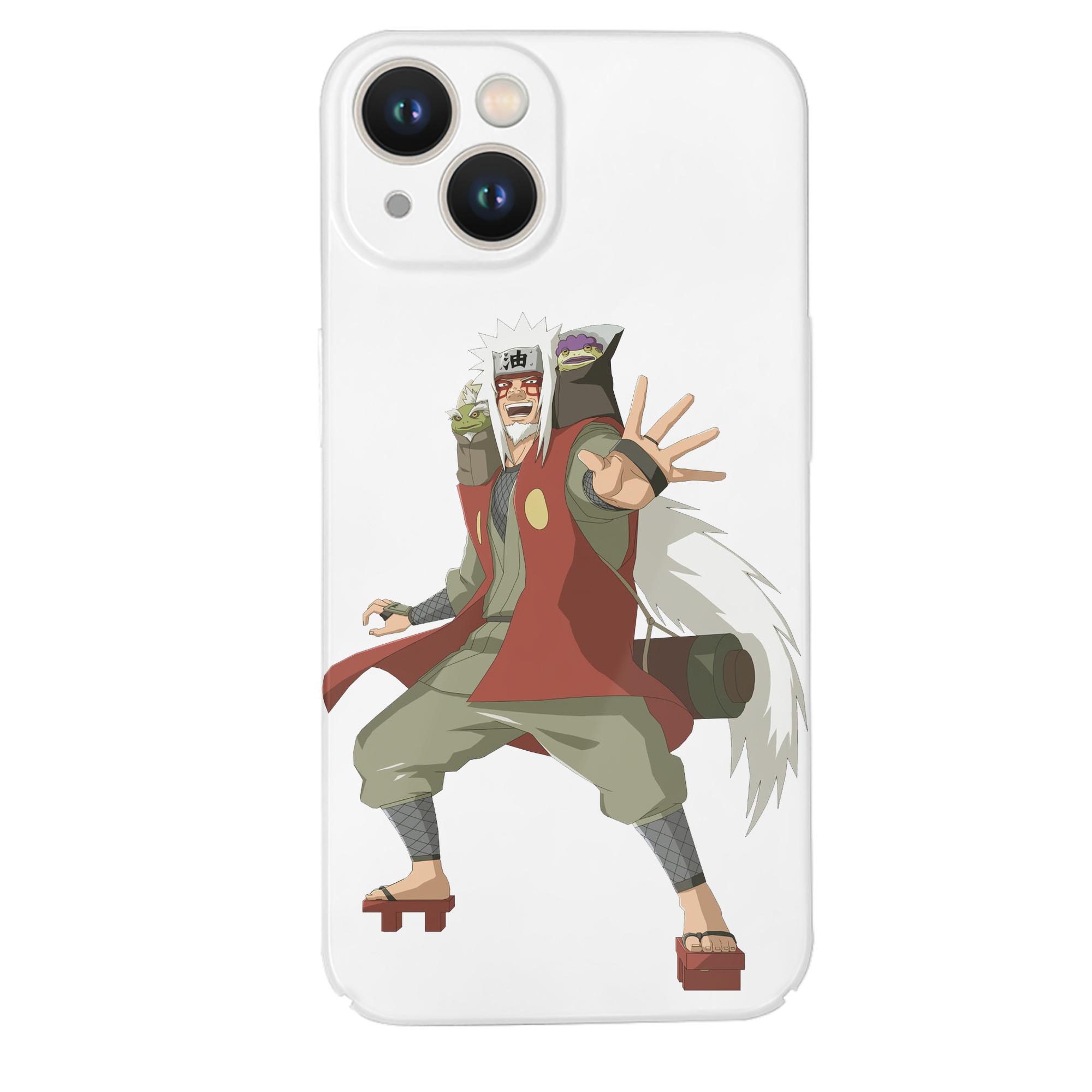 （画像用） NARUTO -ナルト- 自来也（じらいや） Jiraiya 【iPhone 14シリーズ対応】ハードケース