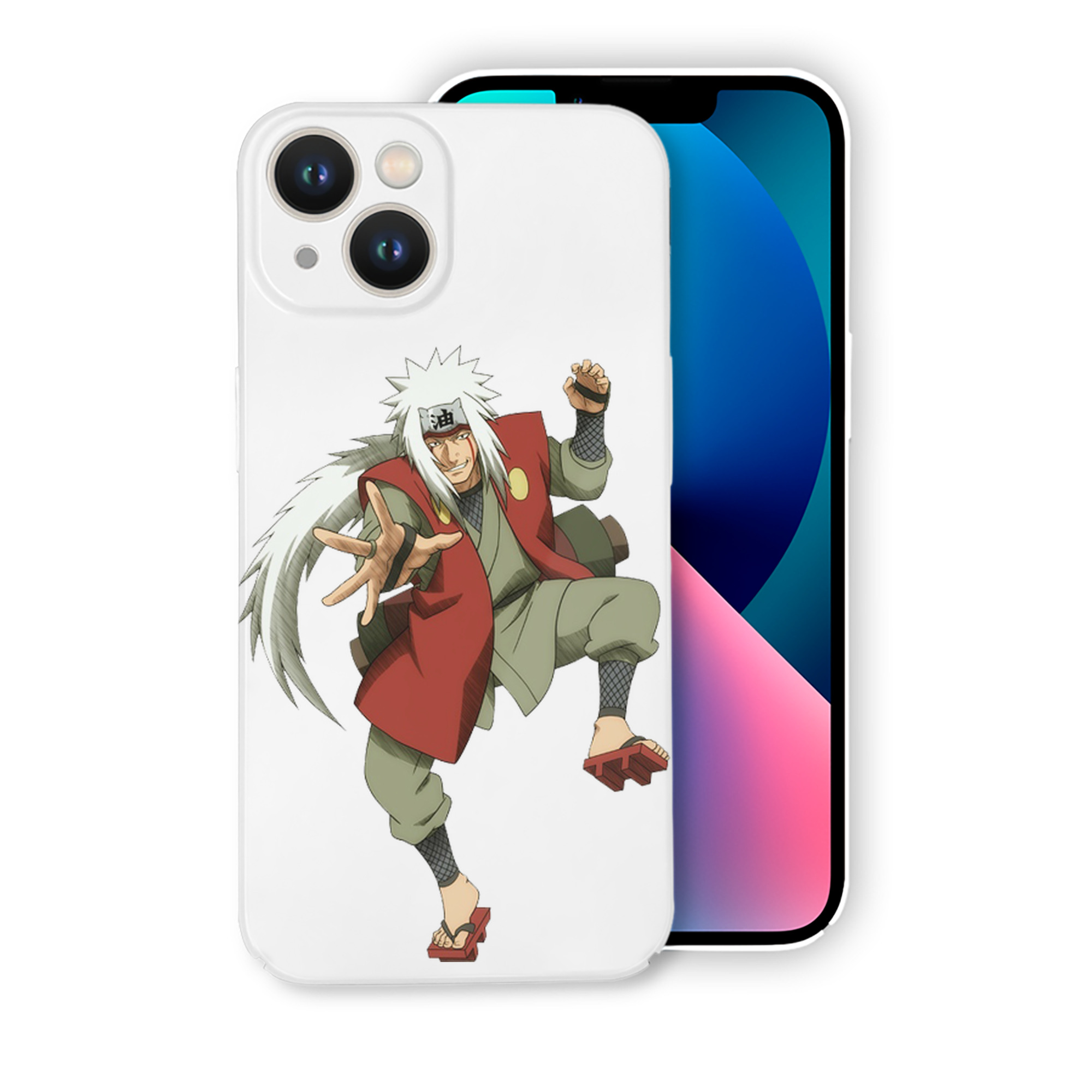 （画像用） NARUTO -ナルト- 自来也（じらいや） Jiraiya 【iPhone 14シリーズ対応】ハードケース