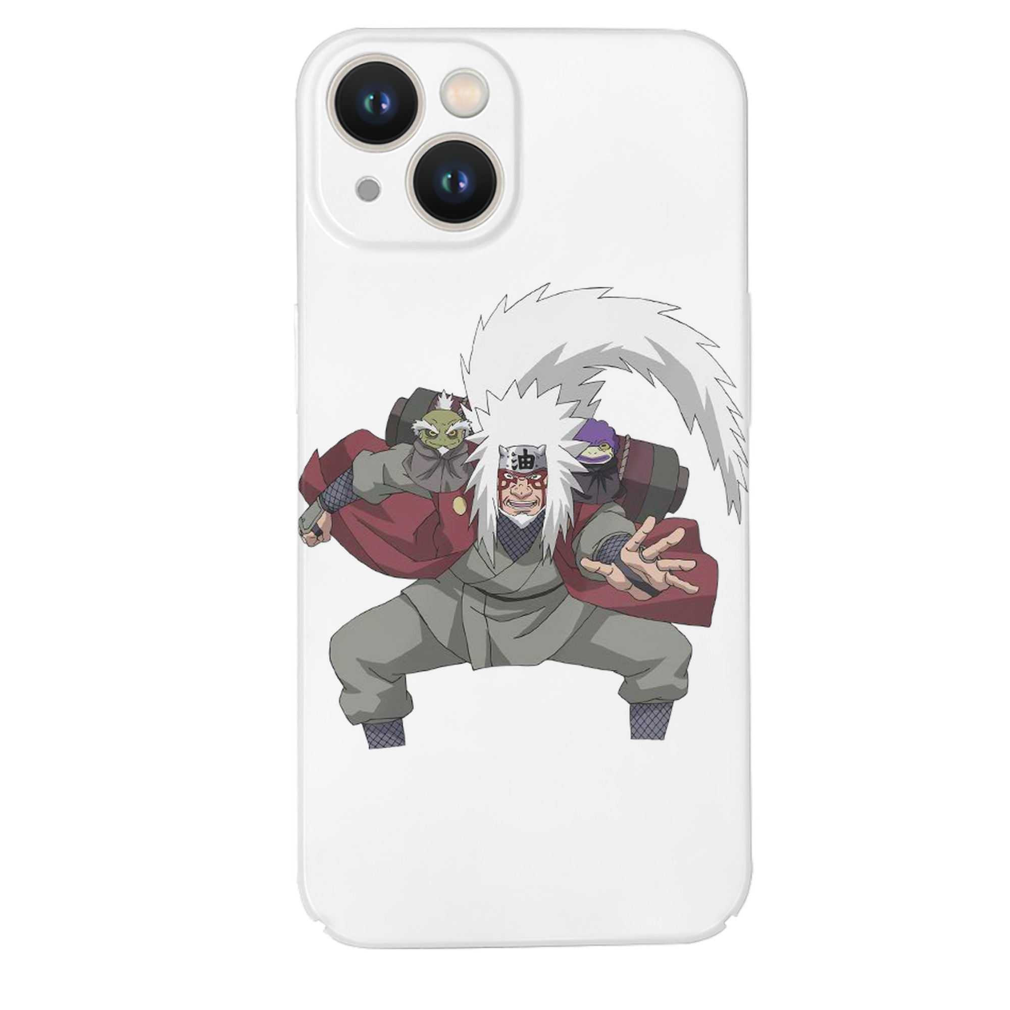 （画像用） NARUTO -ナルト- 自来也（じらいや） Jiraiya 【iPhone 14シリーズ対応】ハードケース
