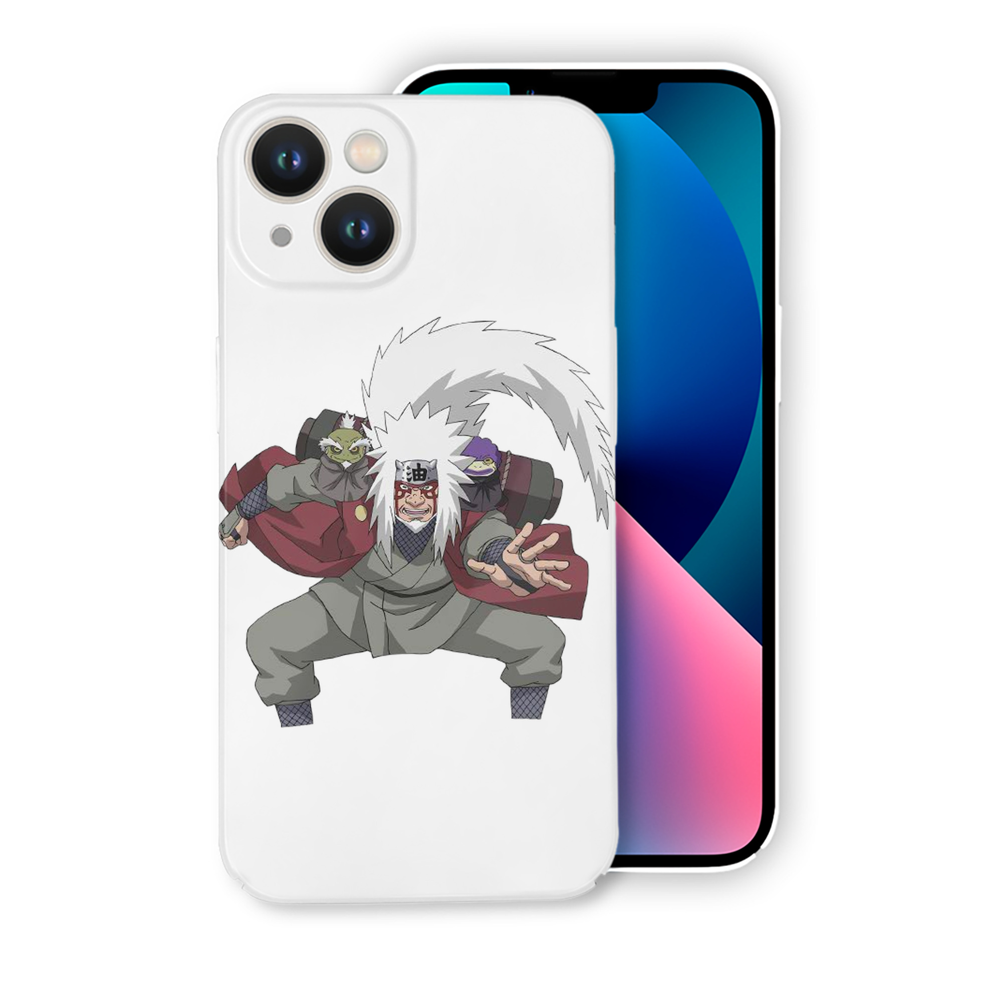 （画像用） NARUTO -ナルト- 自来也（じらいや） Jiraiya 【iPhone 14シリーズ対応】ハードケース