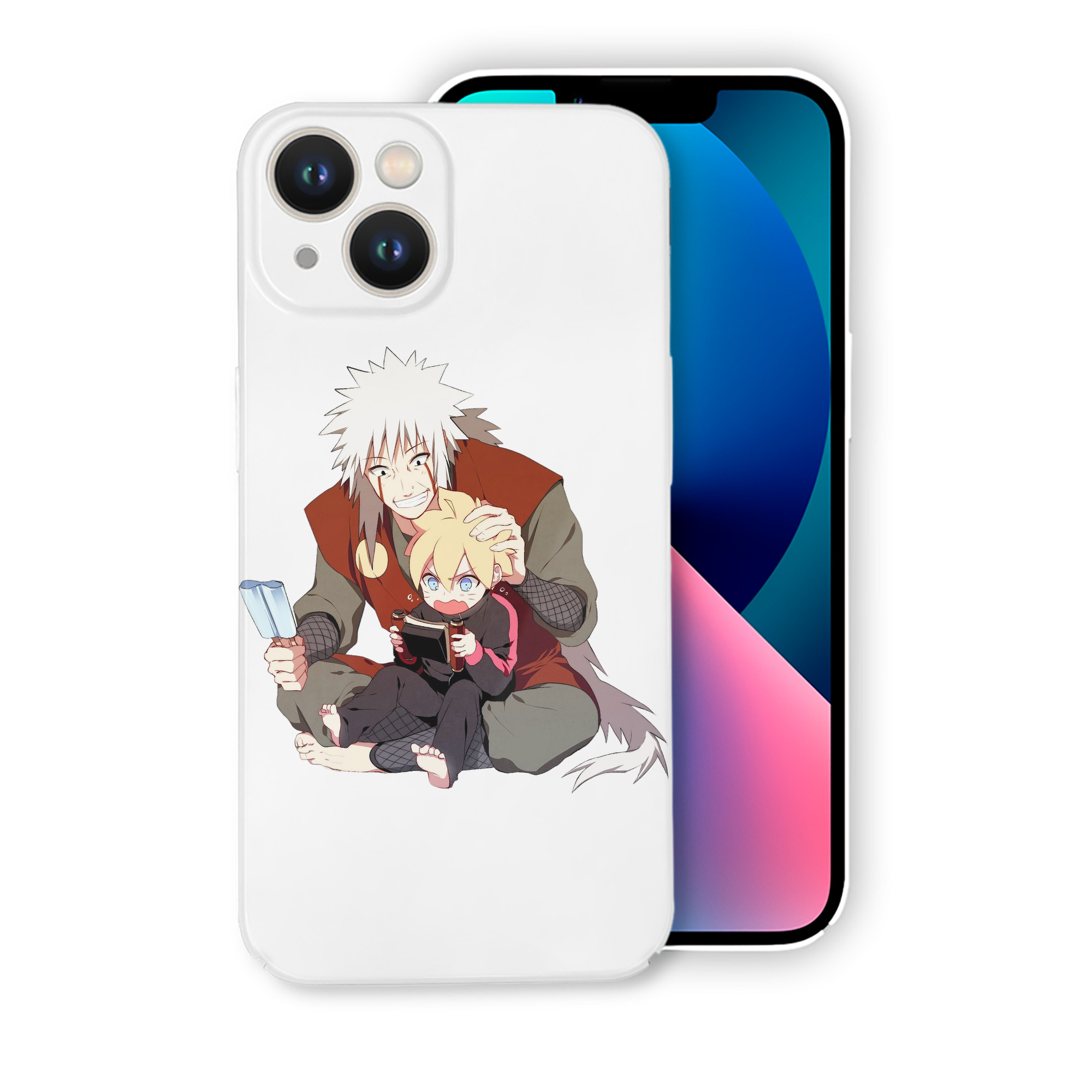 （画像用） NARUTO -ナルト- 自来也（じらいや） Jiraiya 【iPhone 14シリーズ対応】ハードケース