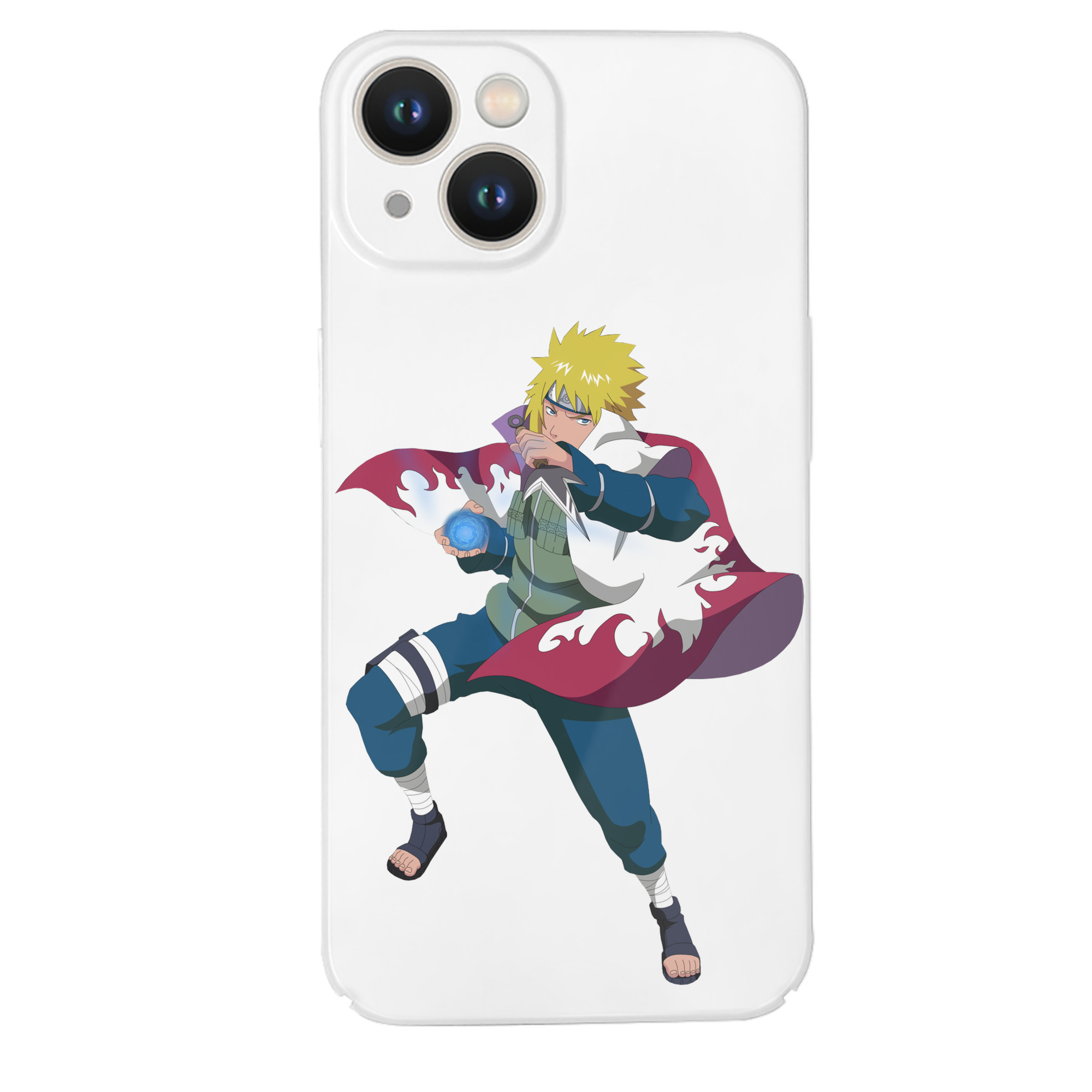 （画像用） NARUTO -ナルト- 波風 ミナト Namikaze Minato 【iPhone 14シリーズ対応】ハードケース