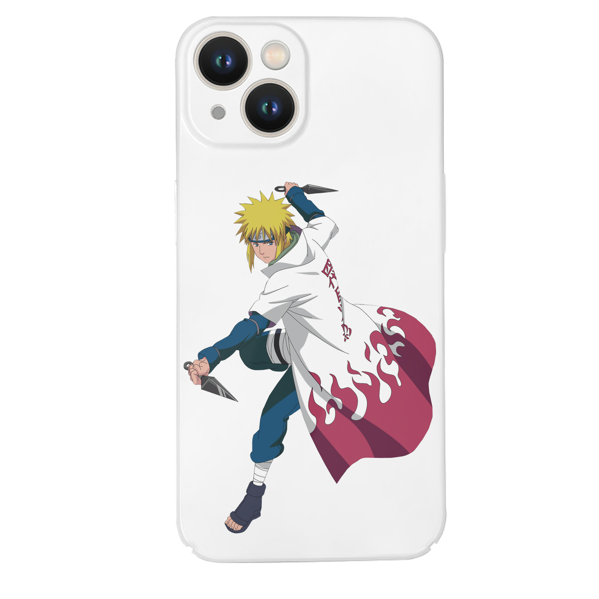 （画像用） NARUTO -ナルト- 波風 ミナト Namikaze Minato 【iPhone 14シリーズ対応】ハードケース