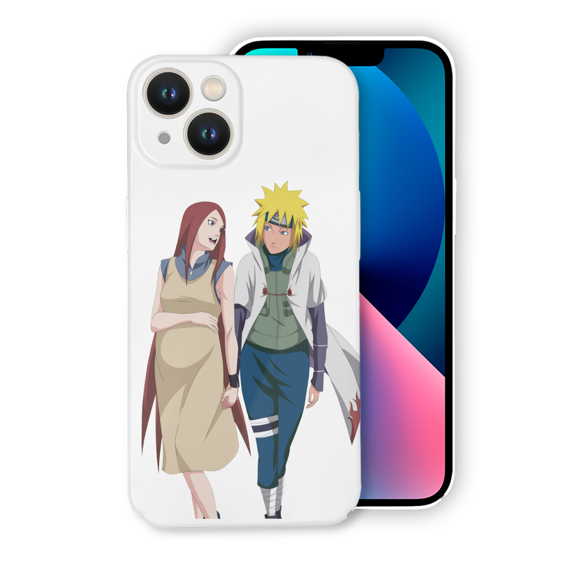 （画像用） NARUTO -ナルト- 波風 ミナト Namikaze Minato 【iPhone 14シリーズ対応】ハードケース