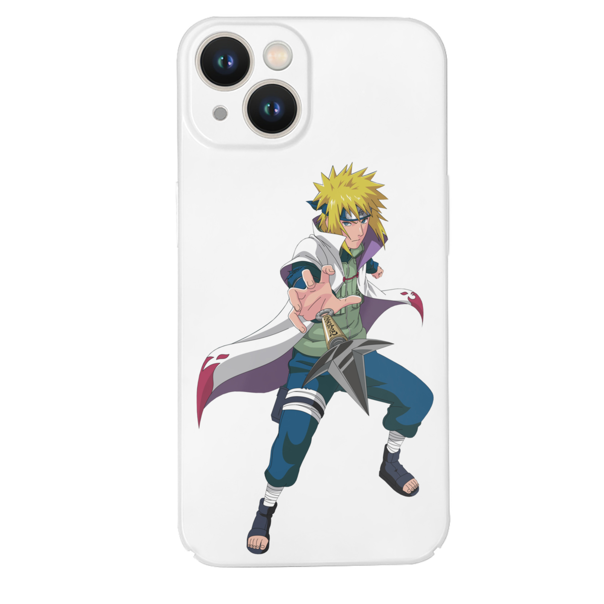 （画像用） NARUTO -ナルト- 波風 ミナト Namikaze Minato 【iPhone 14シリーズ対応】ハードケース