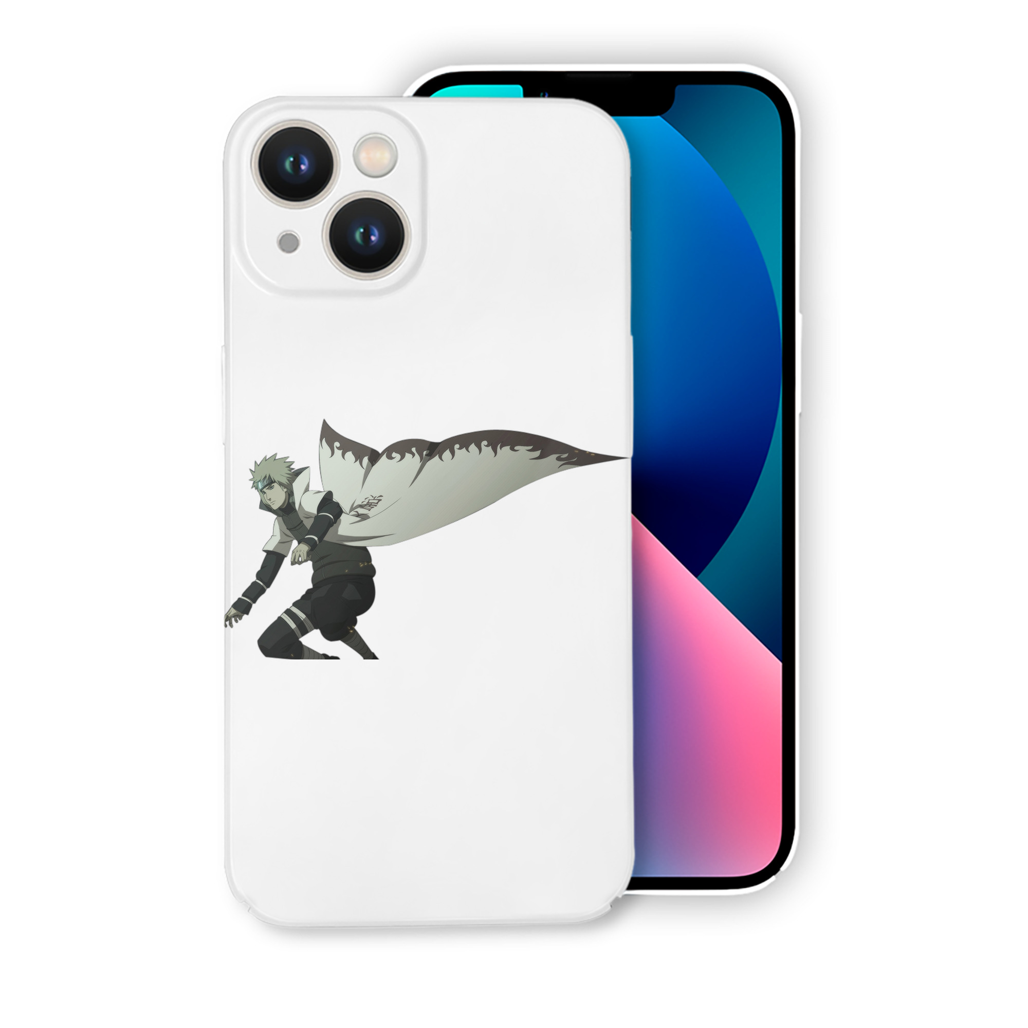 （画像用） NARUTO -ナルト- 波風 ミナト Namikaze Minato 【iPhone 14シリーズ対応】ハードケース