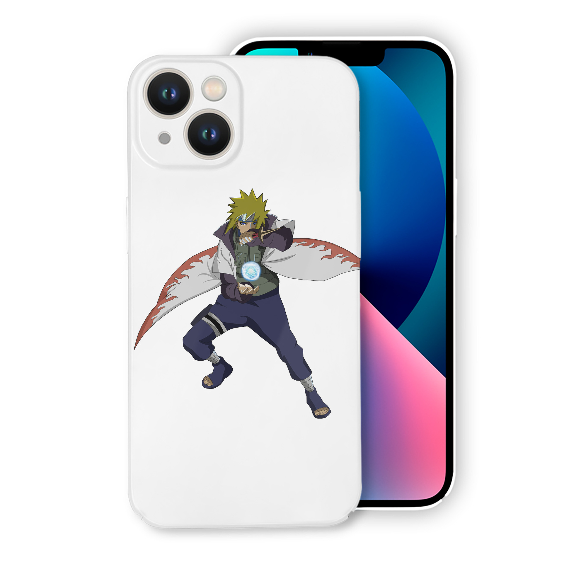 （画像用） NARUTO -ナルト- 波風 ミナト Namikaze Minato 【iPhone 14シリーズ対応】ハードケース