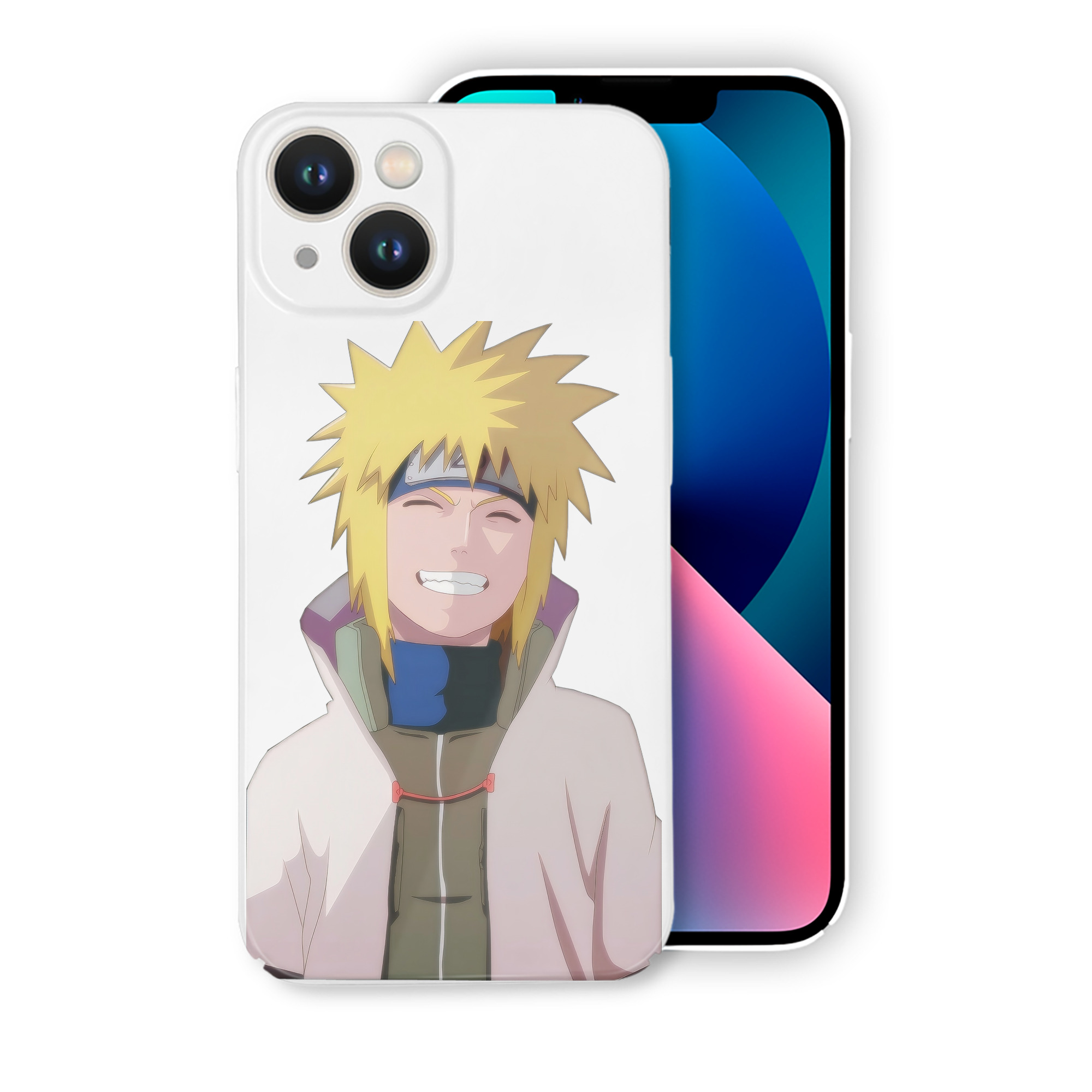 （画像用） NARUTO -ナルト- 波風 ミナト Namikaze Minato 【iPhone 14シリーズ対応】ハードケース
