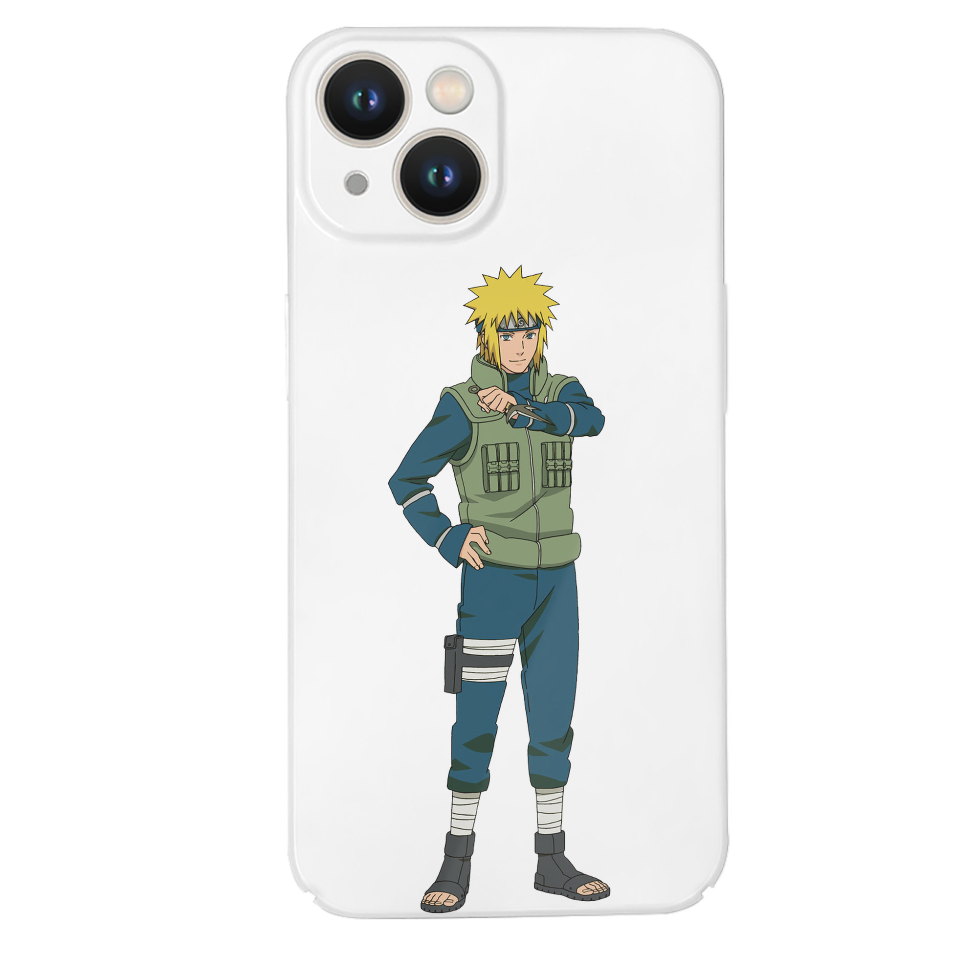 （画像用） NARUTO -ナルト- 波風 ミナト Namikaze Minato 【iPhone 14シリーズ対応】ハードケース