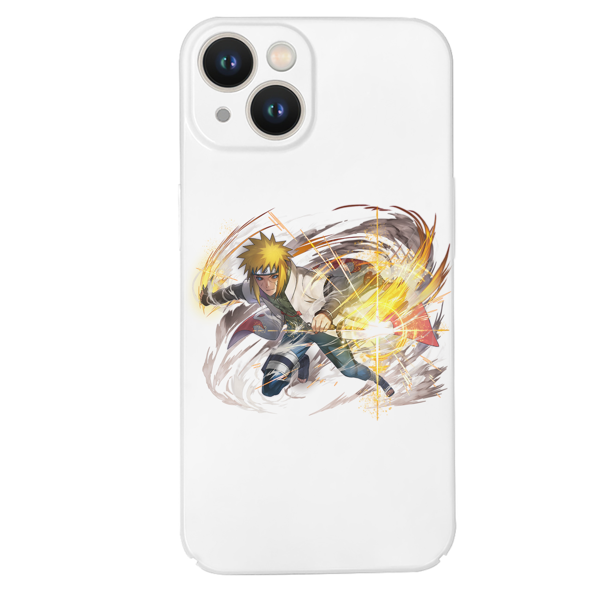 （画像用） NARUTO -ナルト- 波風 ミナト Namikaze Minato 【iPhone 14シリーズ対応】ハードケース
