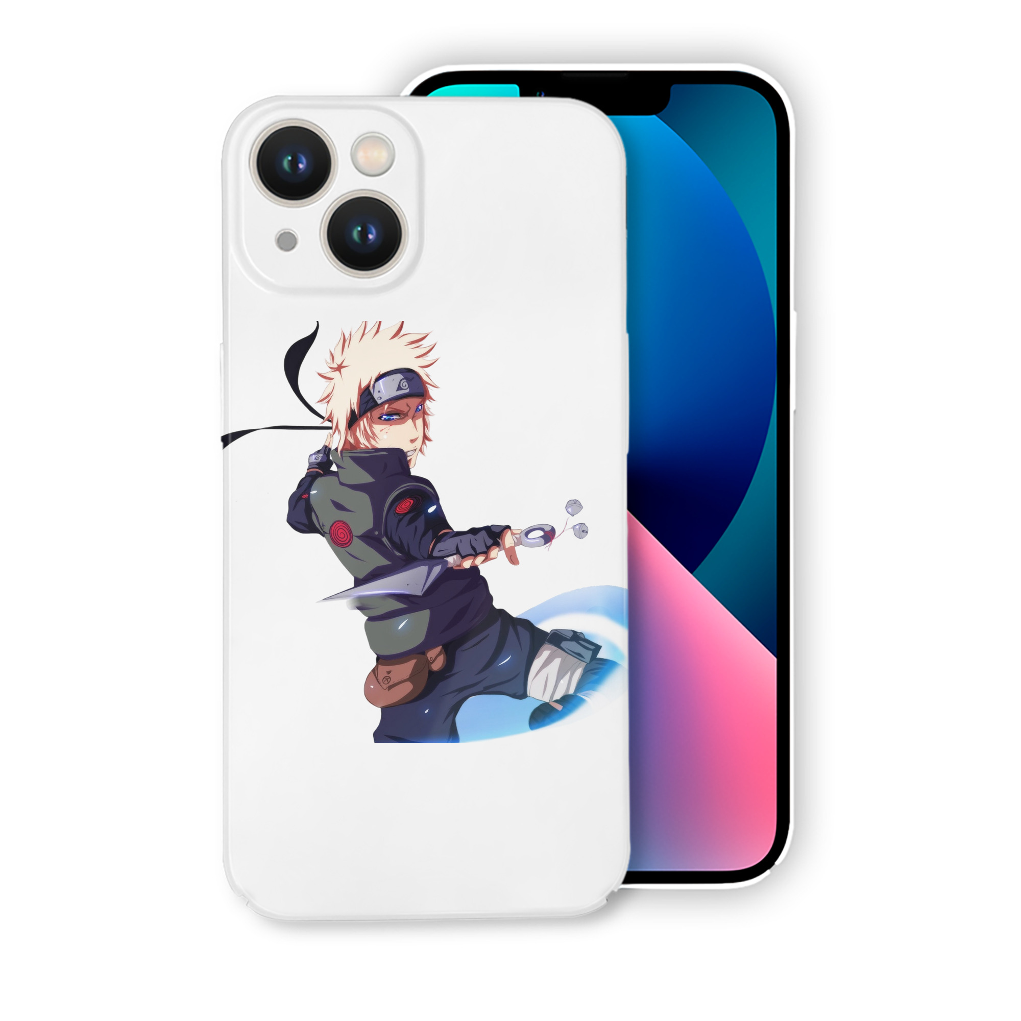 （画像用） NARUTO -ナルト- 波風 ミナト Namikaze Minato 【iPhone 14シリーズ対応】ハードケース