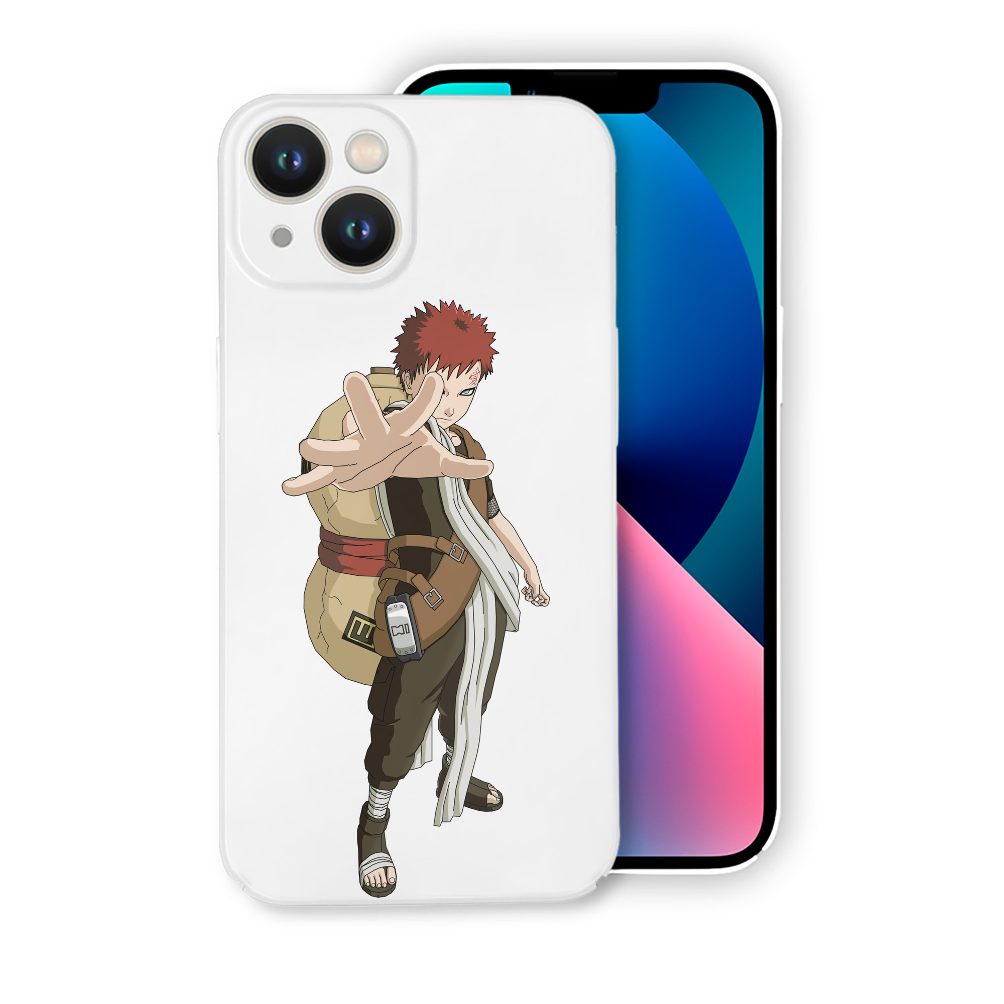 （画像用） NARUTO -ナルト- ガアラ Gaara 【iPhone 14シリーズ対応】ハードケース