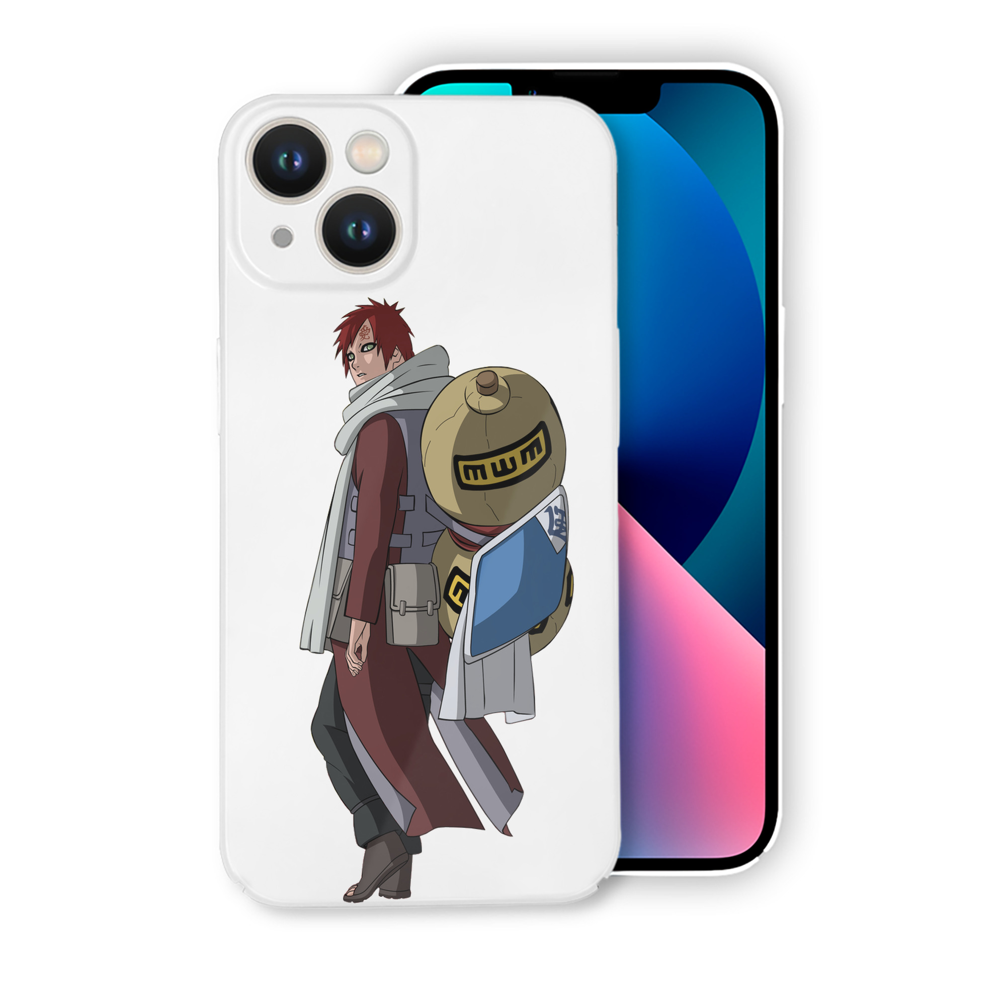 （画像用） NARUTO -ナルト- ガアラ Gaara 【iPhone 14シリーズ対応】ハードケース
