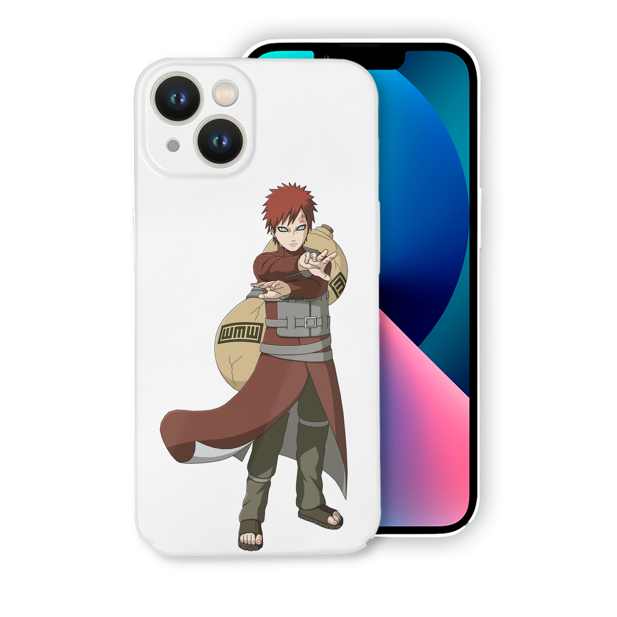 （画像用） NARUTO -ナルト- ガアラ Gaara 【iPhone 14シリーズ対応】ハードケース