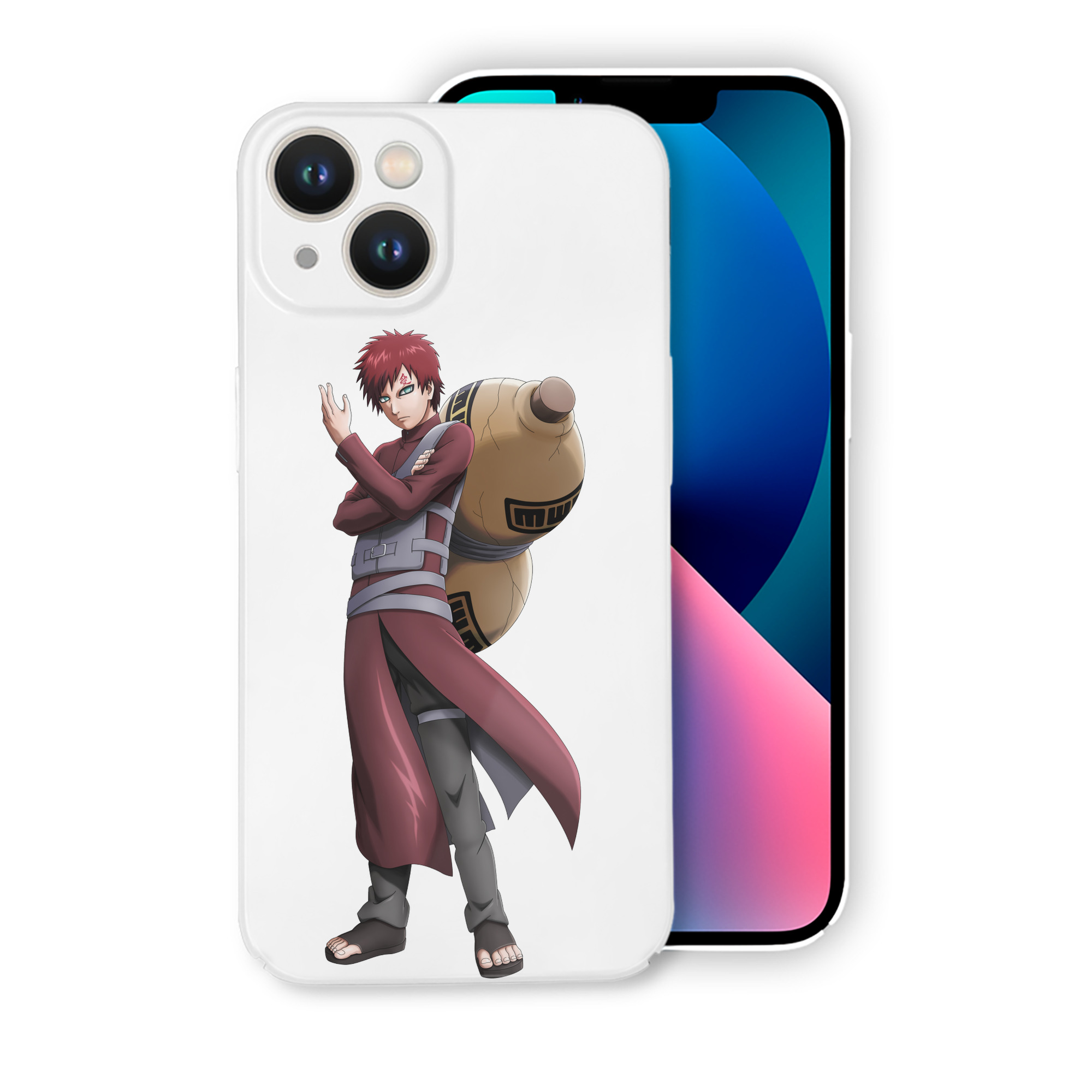 （画像用） NARUTO -ナルト- ガアラ Gaara 【iPhone 14シリーズ対応】ハードケース