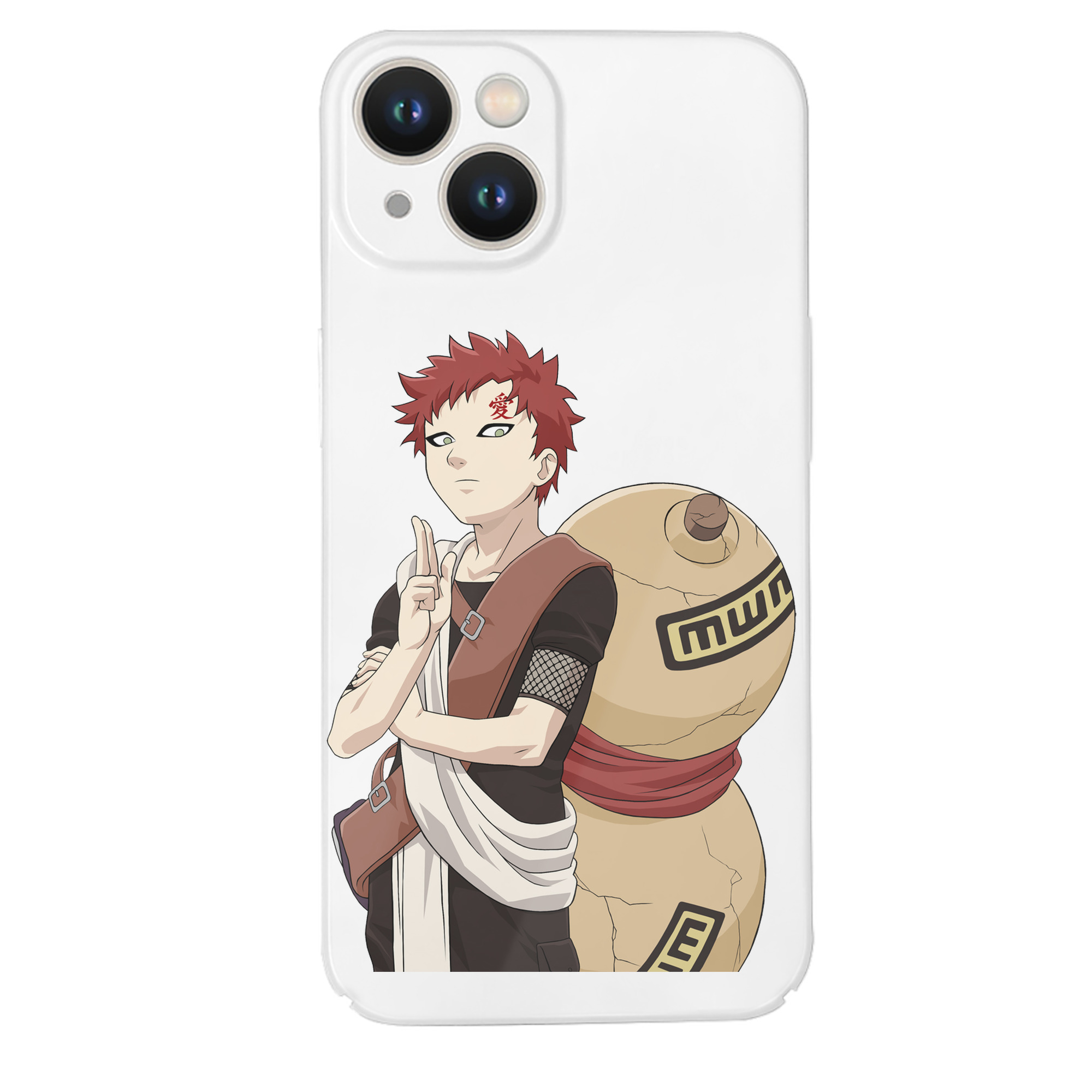 （画像用） NARUTO -ナルト- ガアラ Gaara 【iPhone 14シリーズ対応】ハードケース