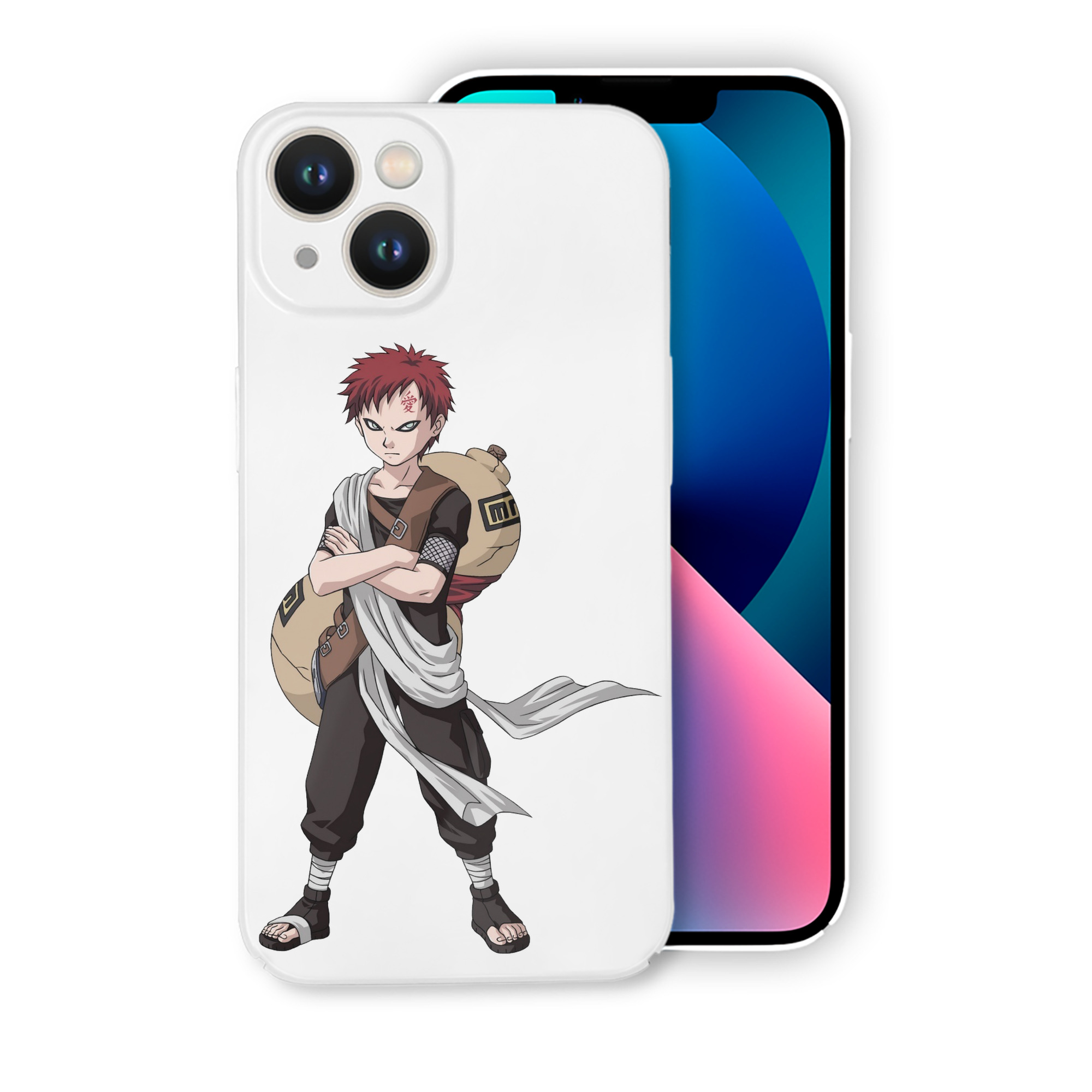 （画像用） NARUTO -ナルト- ガアラ Gaara 【iPhone 14シリーズ対応】ハードケース
