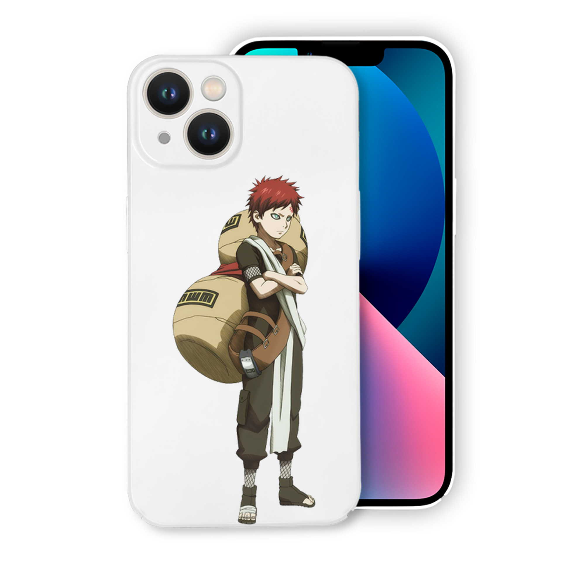 （画像用） NARUTO -ナルト- ガアラ Gaara 【iPhone 14シリーズ対応】ハードケース