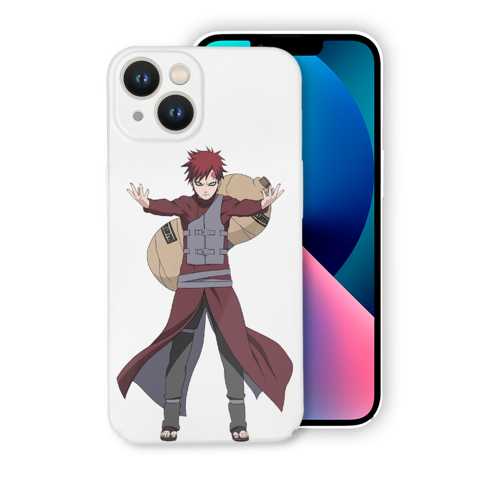 （画像用） NARUTO -ナルト- ガアラ Gaara 【iPhone 14シリーズ対応】ハードケース