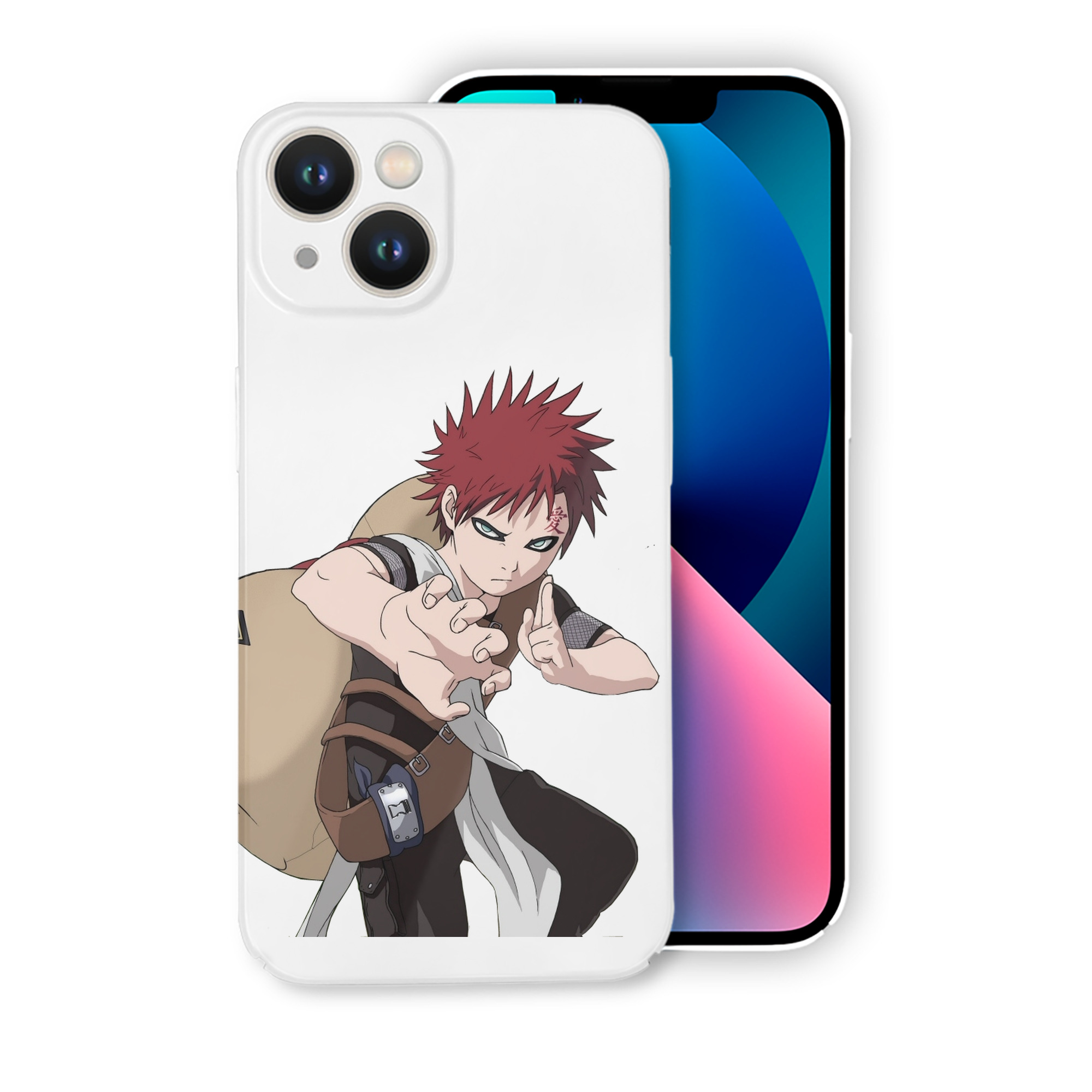 （画像用） NARUTO -ナルト- ガアラ Gaara 【iPhone 14シリーズ対応】ハードケース