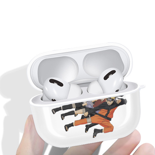 NARUTO -ナルト- うずまき ナルト Uzumaki Naruto 【AirPods Pro用】ハードシェル保護ケース 耐衝撃・防指紋・カラビナ付き商品仕様