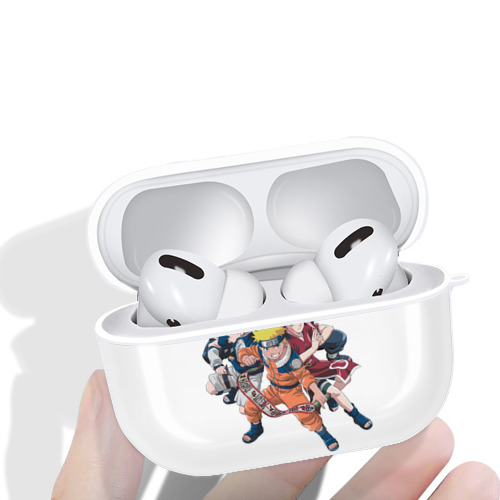 NARUTO -ナルト- うずまき ナルト Uzumaki Naruto 【AirPods Pro用】ハードシェル保護ケース 耐衝撃・防指紋・カラビナ付き商品仕様