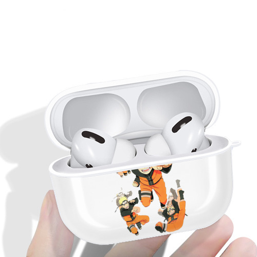 NARUTO -ナルト- うずまき ナルト Uzumaki Naruto 【AirPods Pro用】ハードシェル保護ケース 耐衝撃・防指紋・カラビナ付き商品仕様