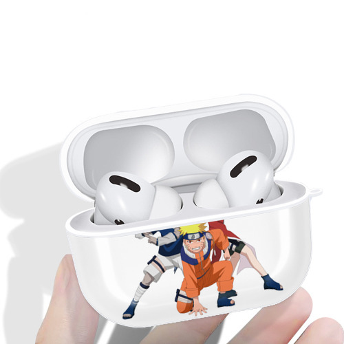 NARUTO -ナルト- うずまき ナルト Uzumaki Naruto 【AirPods Pro用】ハードシェル保護ケース 耐衝撃・防指紋・カラビナ付き商品仕様