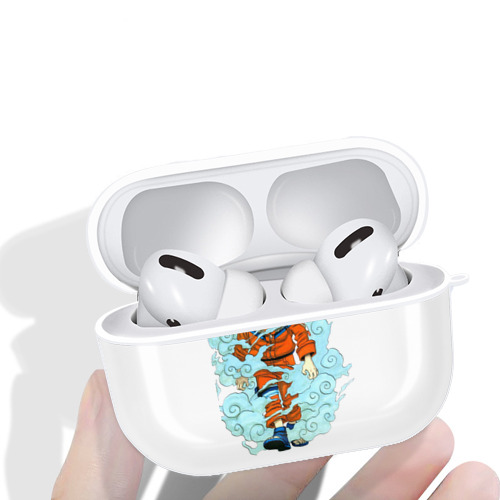 NARUTO -ナルト- うずまき ナルト Uzumaki Naruto 【AirPods Pro用】ハードシェル保護ケース 耐衝撃・防指紋・カラビナ付き商品仕様