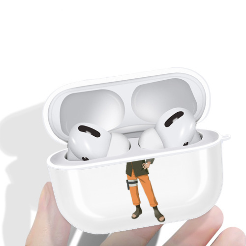NARUTO -ナルト- うずまき ナルト Uzumaki Naruto 【AirPods Pro用】ハードシェル保護ケース 耐衝撃・防指紋・カラビナ付き商品仕様