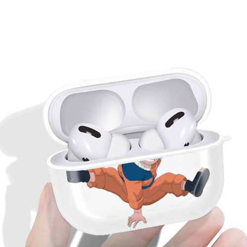 NARUTO -ナルト- うずまき ナルト Uzumaki Naruto 【AirPods Pro用】ハードシェル保護ケース 耐衝撃・防指紋・カラビナ付き商品仕様
