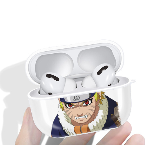 NARUTO -ナルト- うずまき ナルト Uzumaki Naruto 【AirPods Pro用】ハードシェル保護ケース 耐衝撃・防指紋・カラビナ付き商品仕様