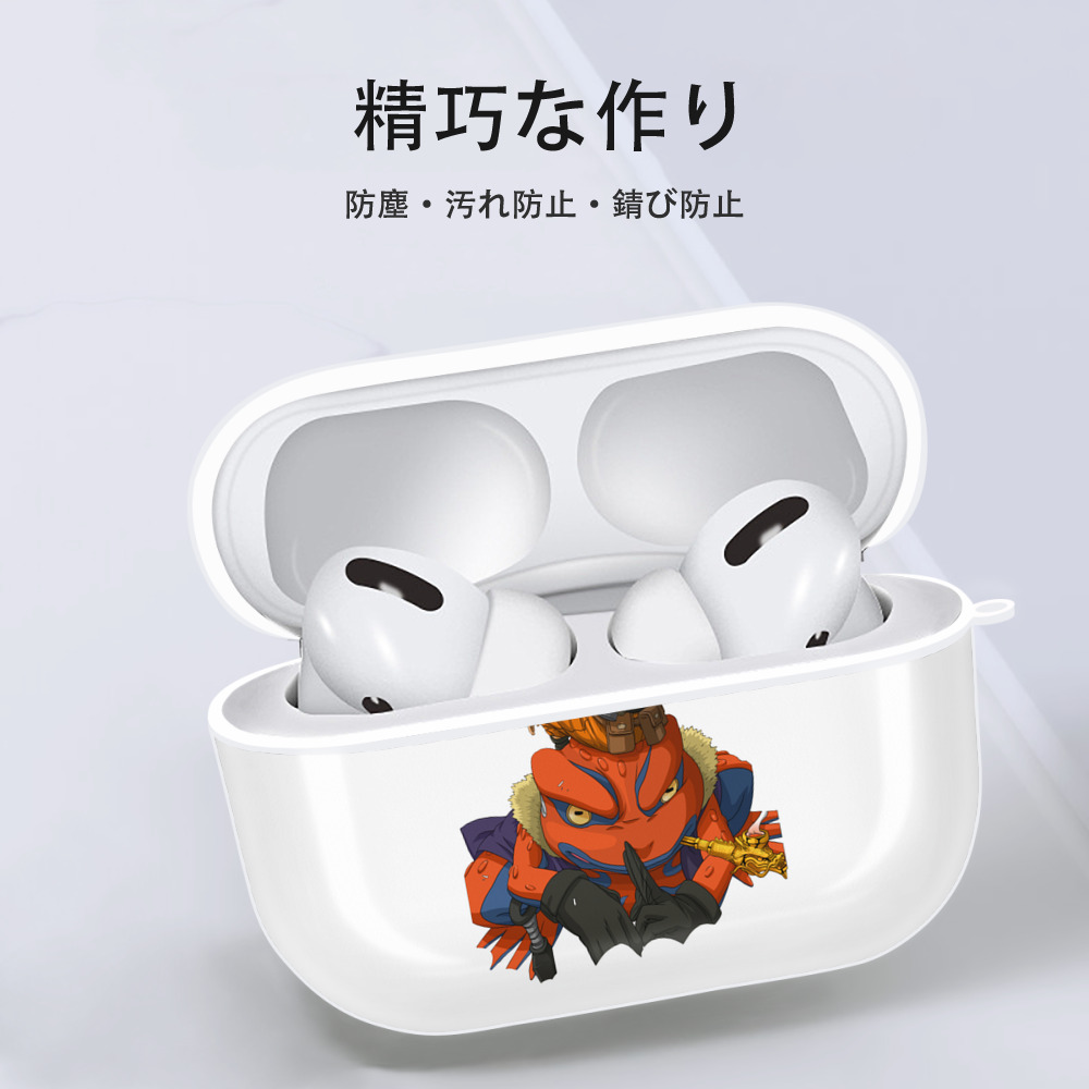 NARUTO -ナルト- うずまき ナルト Uzumaki Naruto 【AirPods Pro用】ハードシェル保護ケース 耐衝撃・防指紋・カラビナ付き商品仕様
