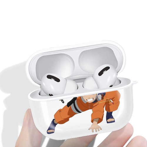 NARUTO -ナルト- うずまき ナルト Uzumaki Naruto 【AirPods Pro用】ハードシェル保護ケース 耐衝撃・防指紋・カラビナ付き商品仕様