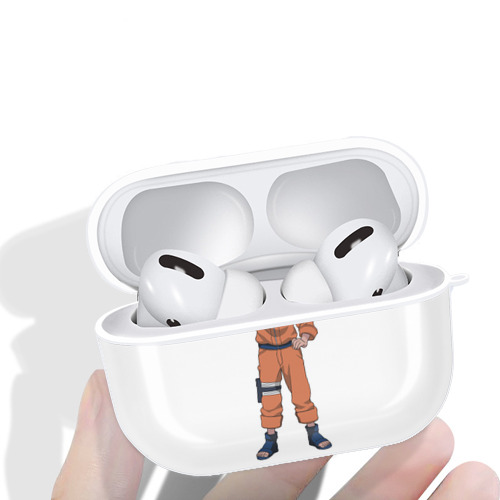NARUTO -ナルト- うずまき ナルト Uzumaki Naruto 【AirPods Pro用】ハードシェル保護ケース 耐衝撃・防指紋・カラビナ付き商品仕様