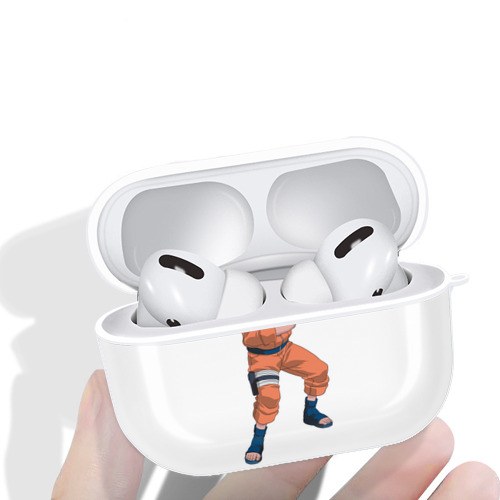 NARUTO -ナルト- うずまき ナルト Uzumaki Naruto 【AirPods Pro用】ハードシェル保護ケース 耐衝撃・防指紋・カラビナ付き商品仕様